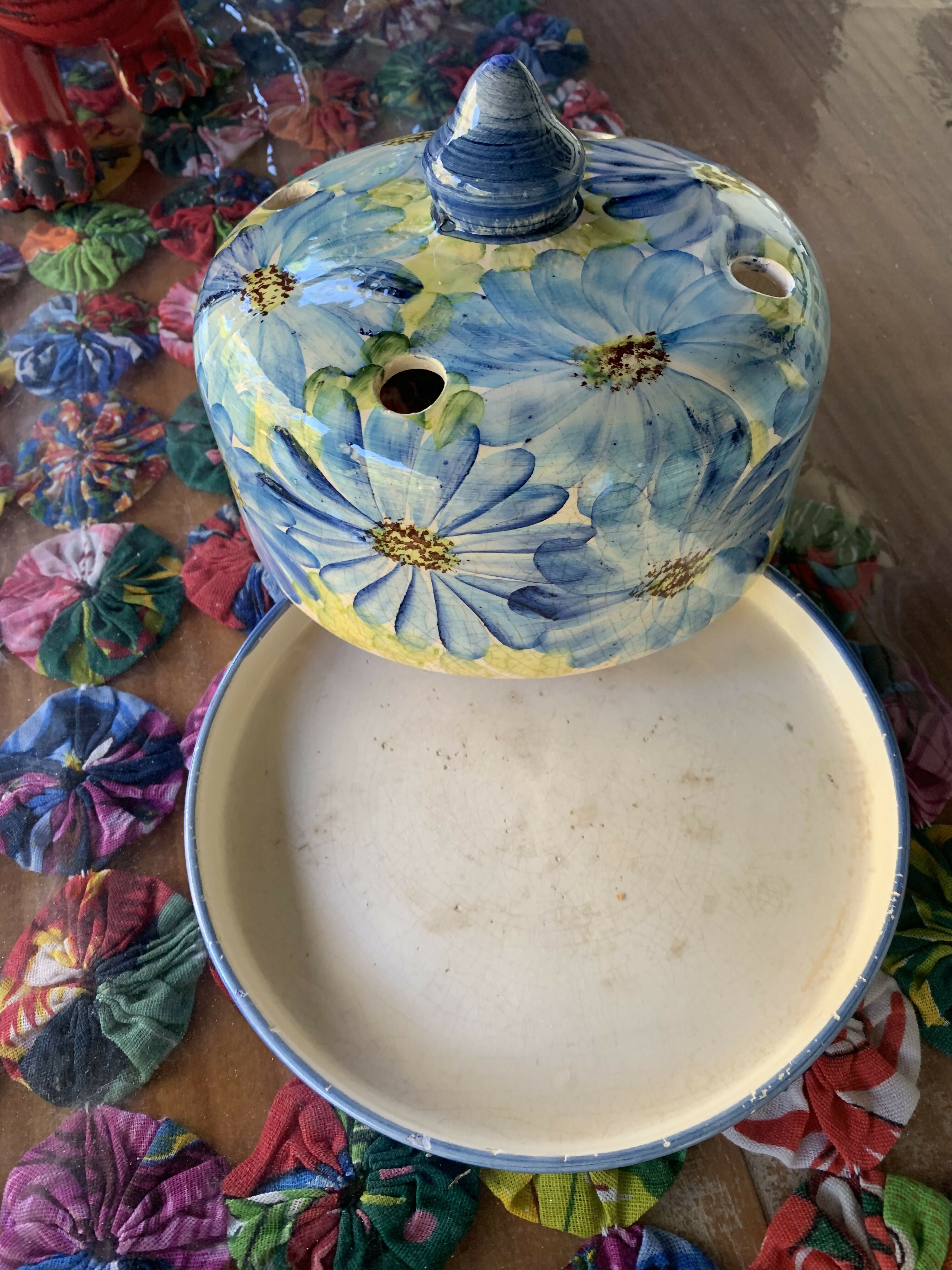 Queijeira Cerâmica Florida