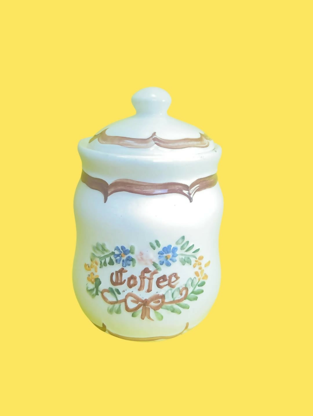 Porcelana Weiss Jogo com 3 potes para mantimentos