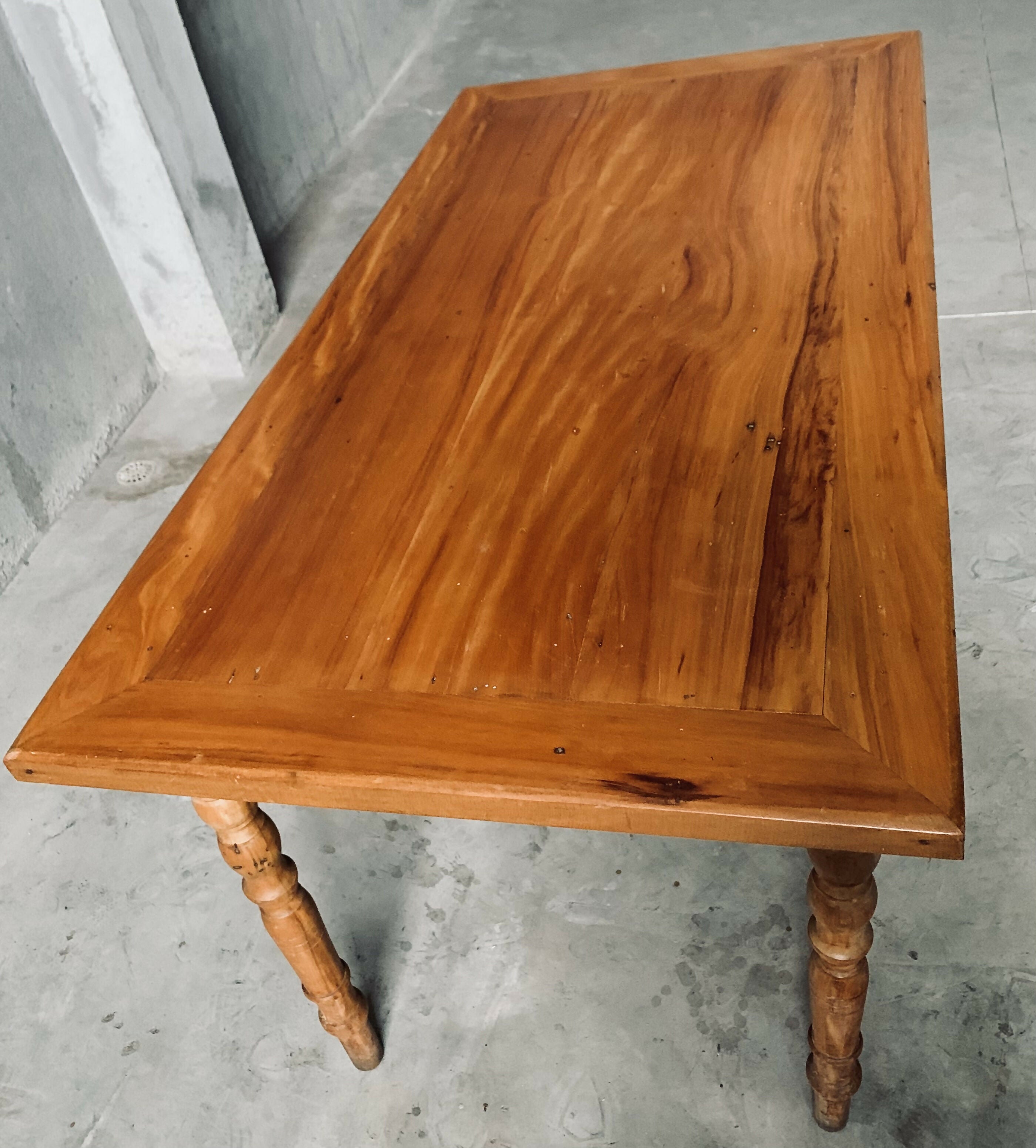 Mesa estilo rústico