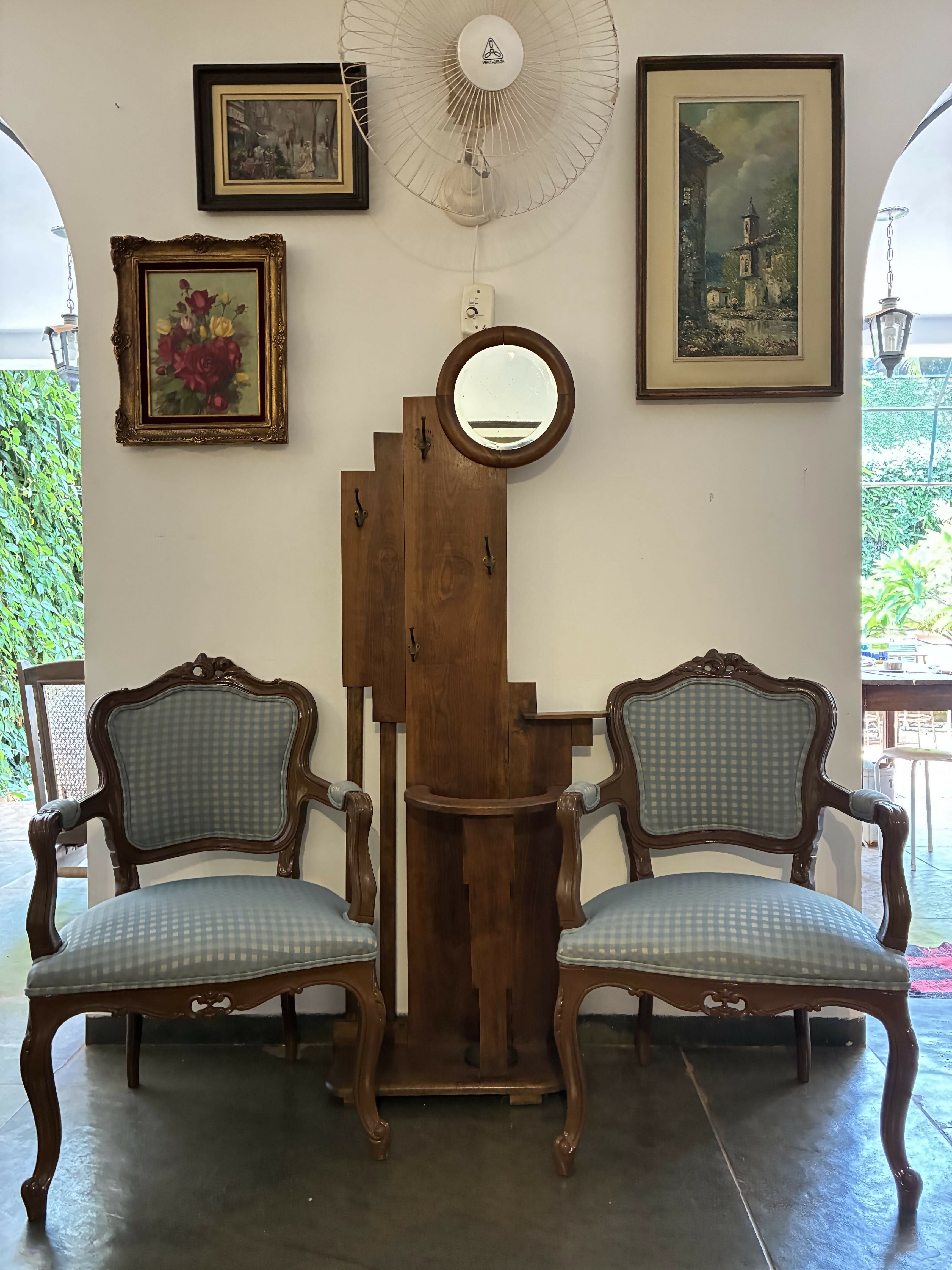 Par de Poltronas Luis XV