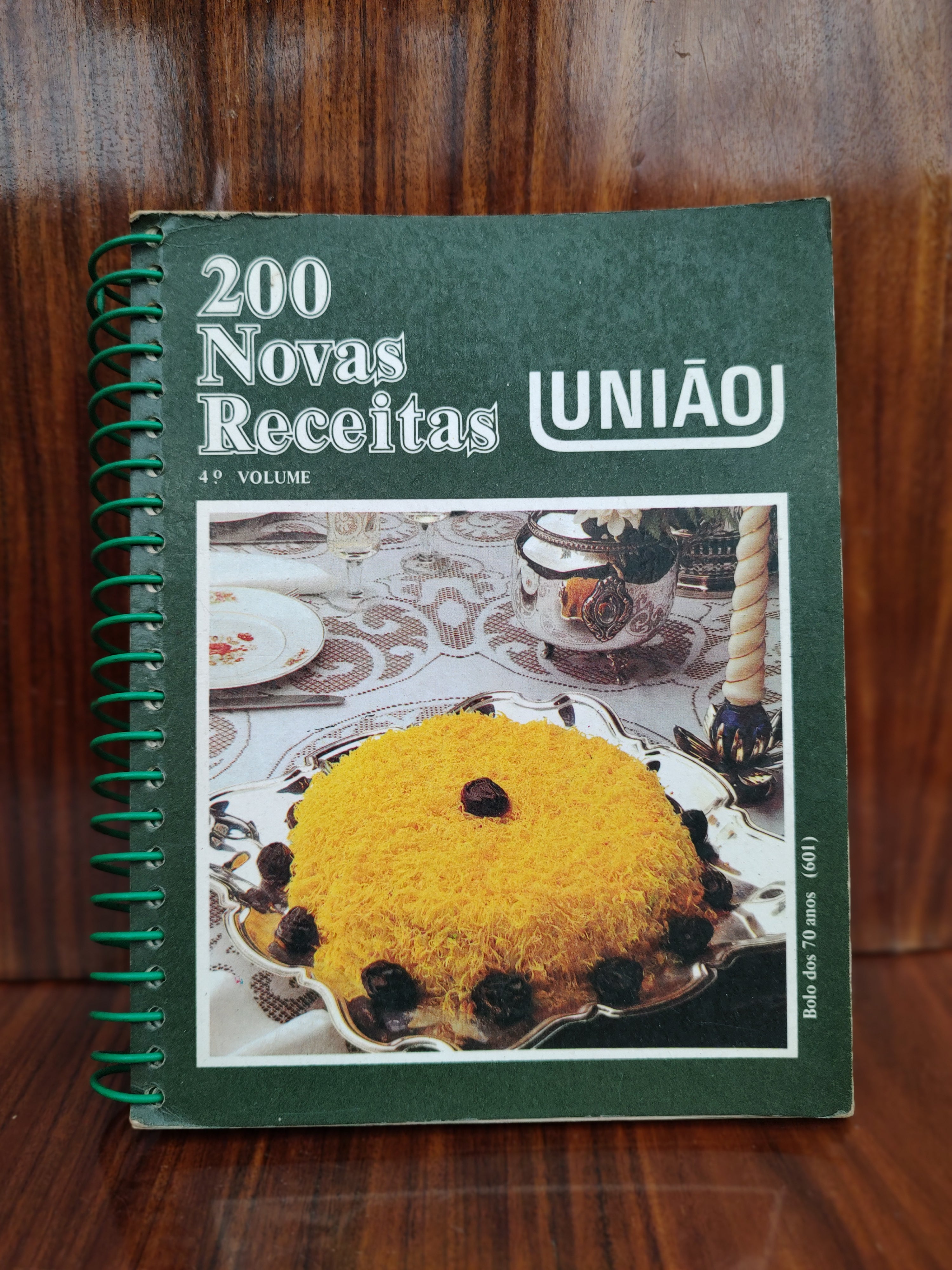 Livro "200 Novas Receitas do Açúcar União" anos 80