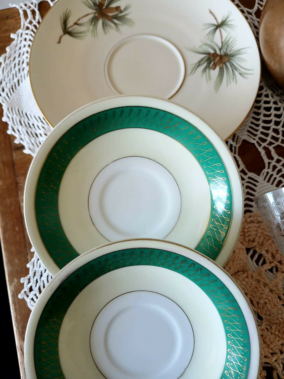 Lote 10 pires: Rosenthal; Royal-Doulton; Japan