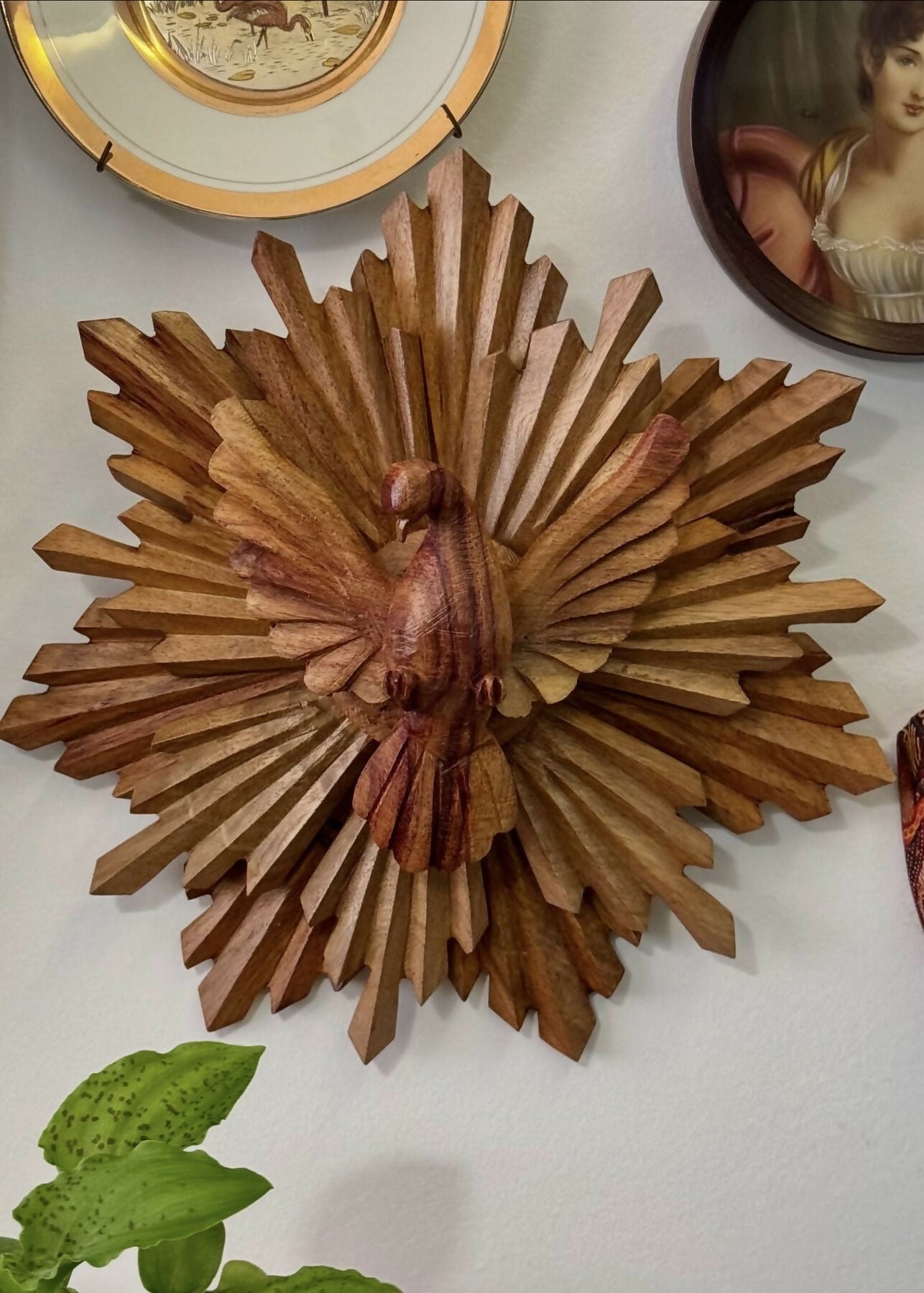 Espírito Santo em madeira