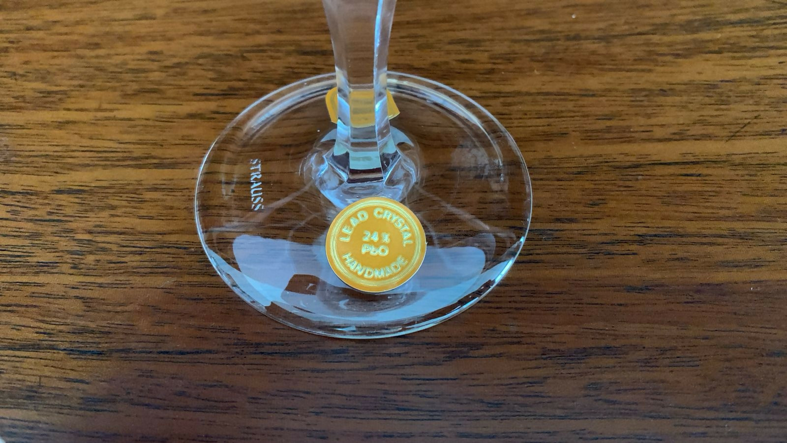 Jogo completo de cristal Strauss – 60 peças