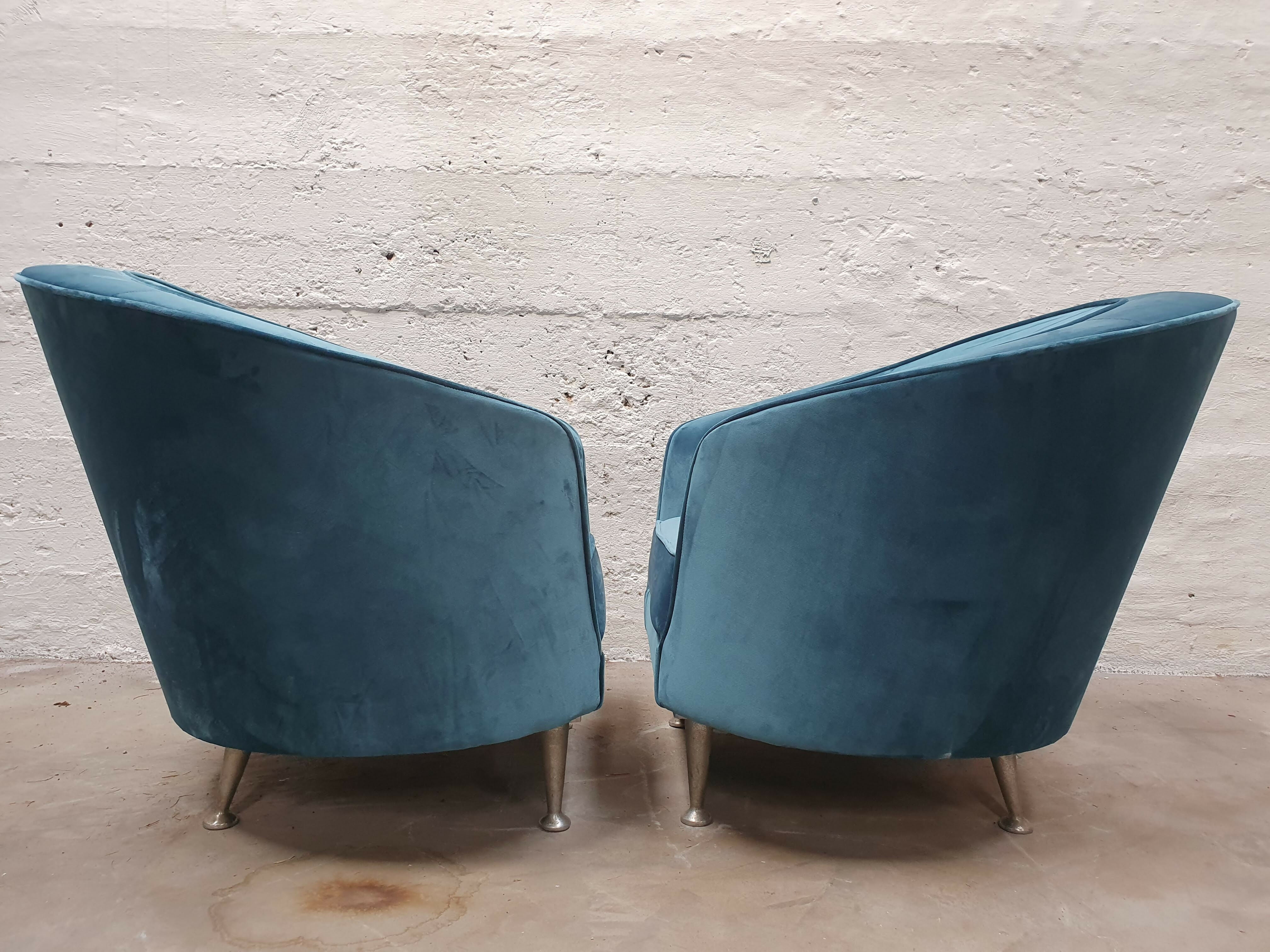Par de Poltronas Ico Parisi