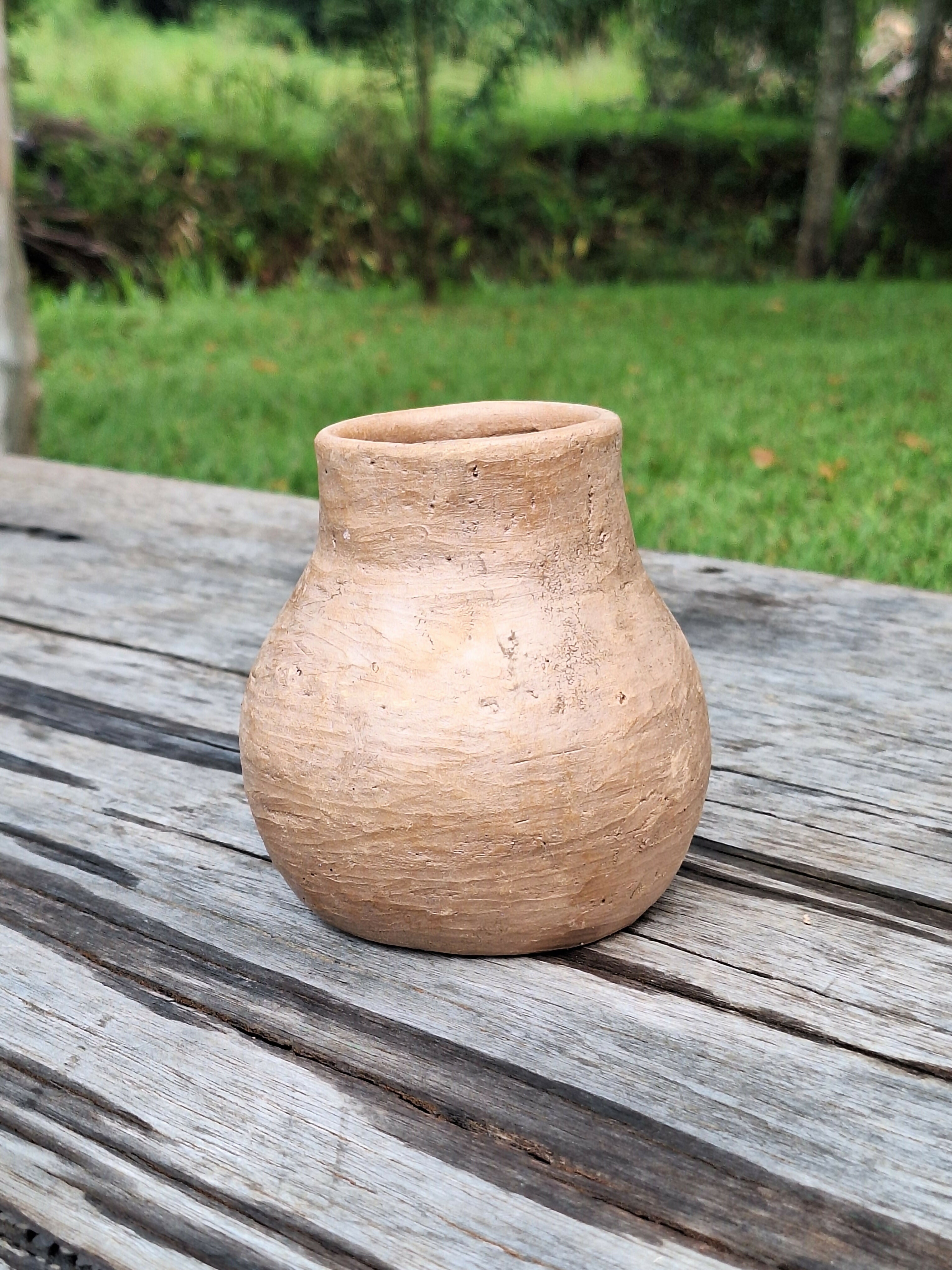 Vasos de Barro Tons Terrosos Tam XXP (Valor Unitário)