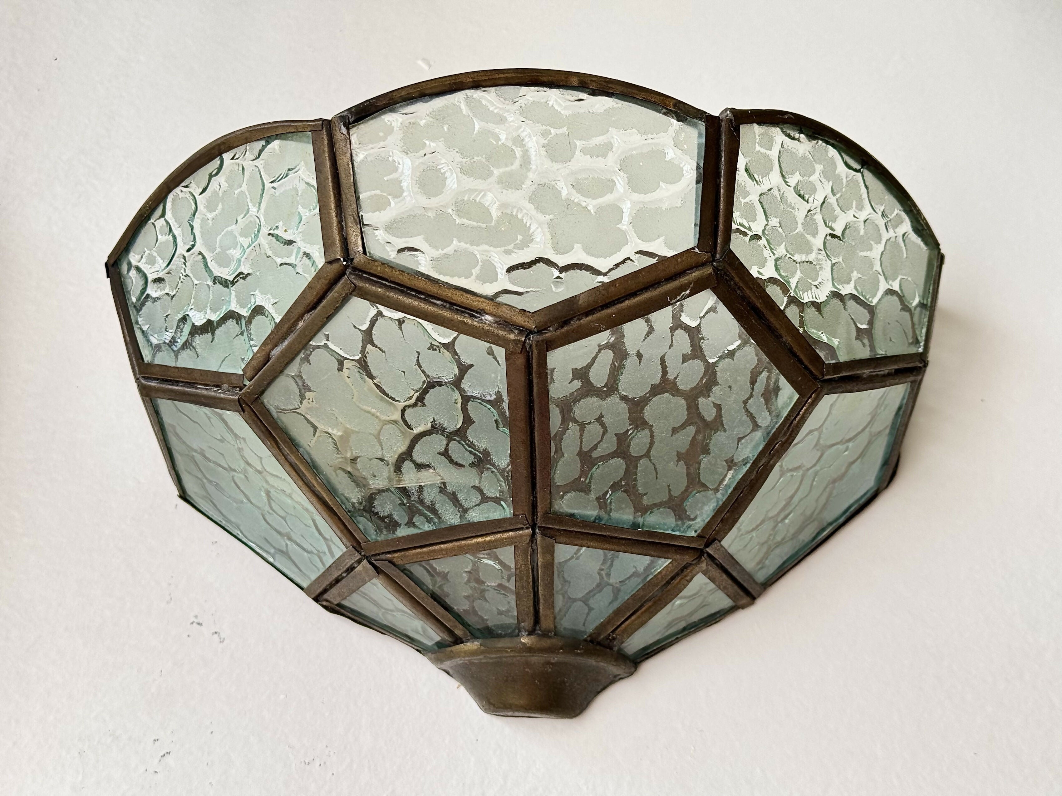 Luminária parede Arandela estilo Tiffany