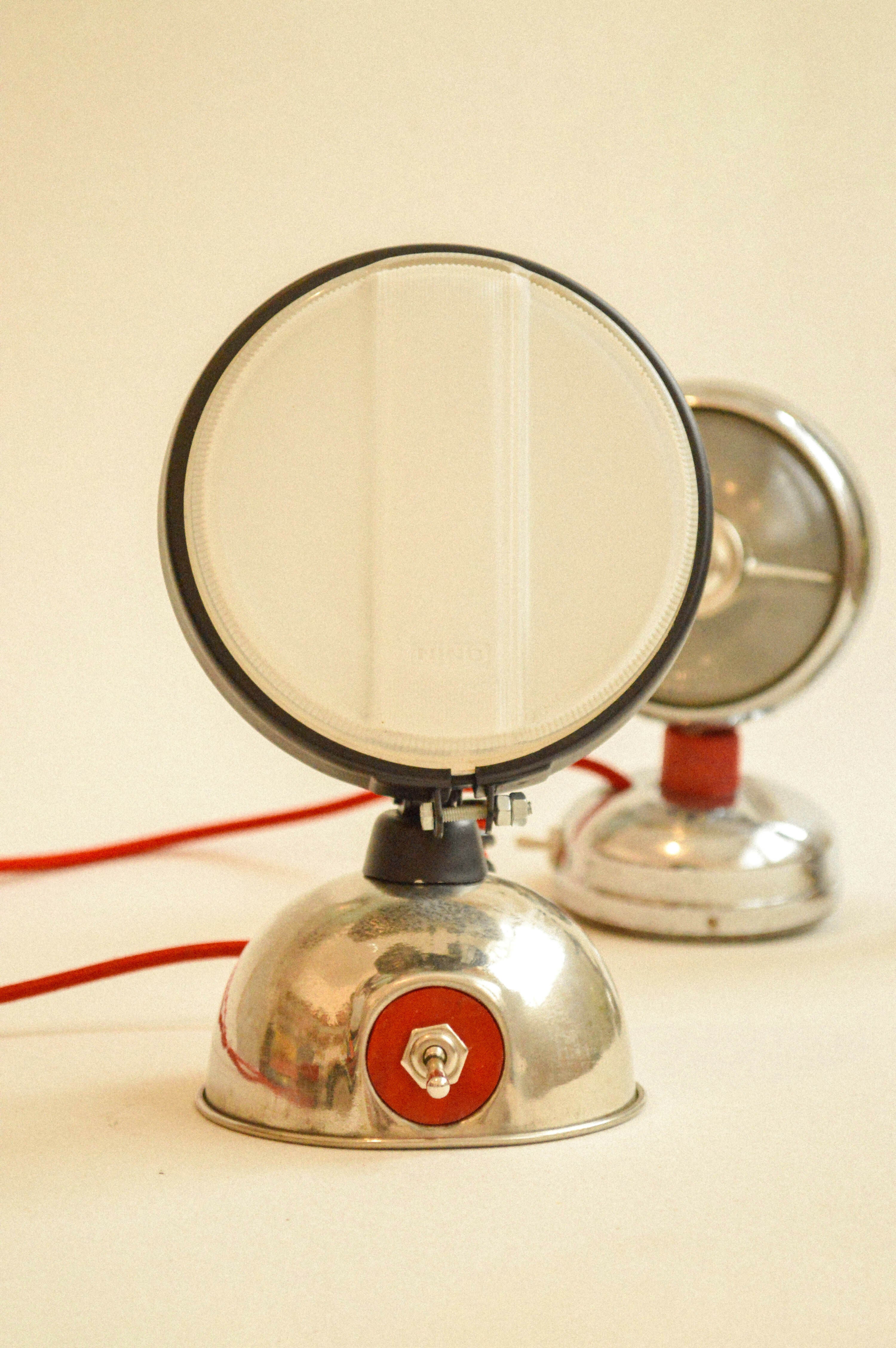 Luminária industrial farol (Dia de Rock)