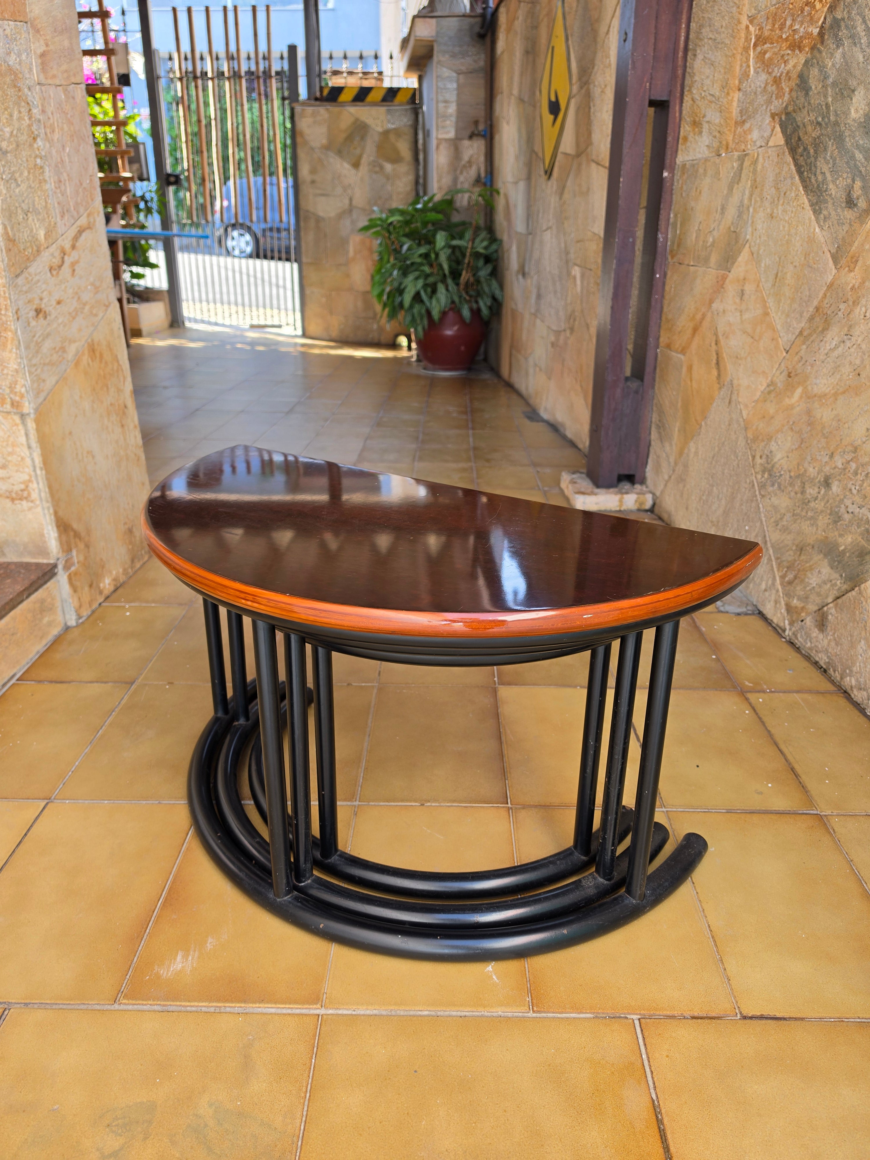 Conjunto mesa ninho Novo Rumo - década de 70