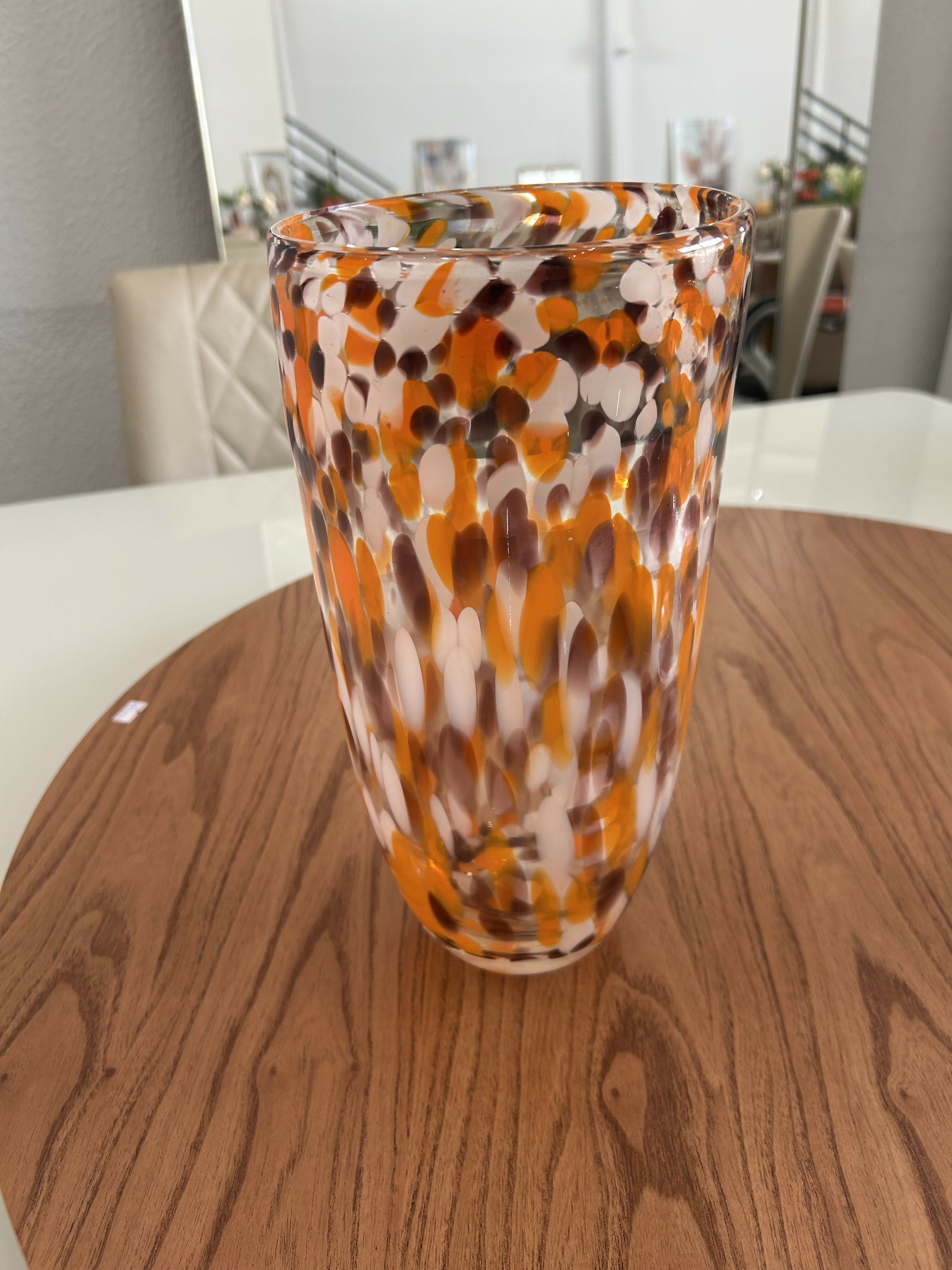 Vaso Alto tipo Murano, imponente peça super estilosa