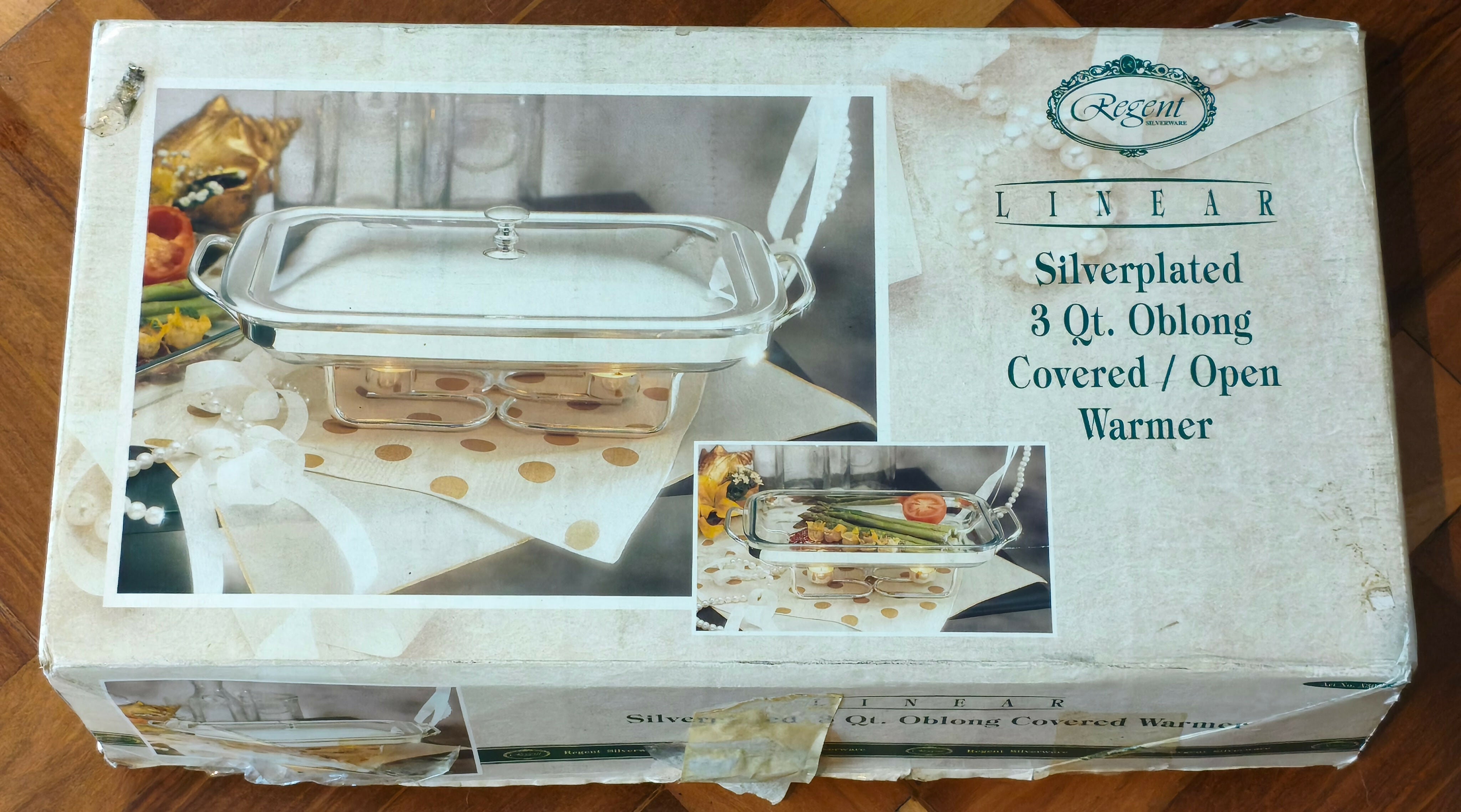 Rechaud Regent Silverware com travessa Marinex