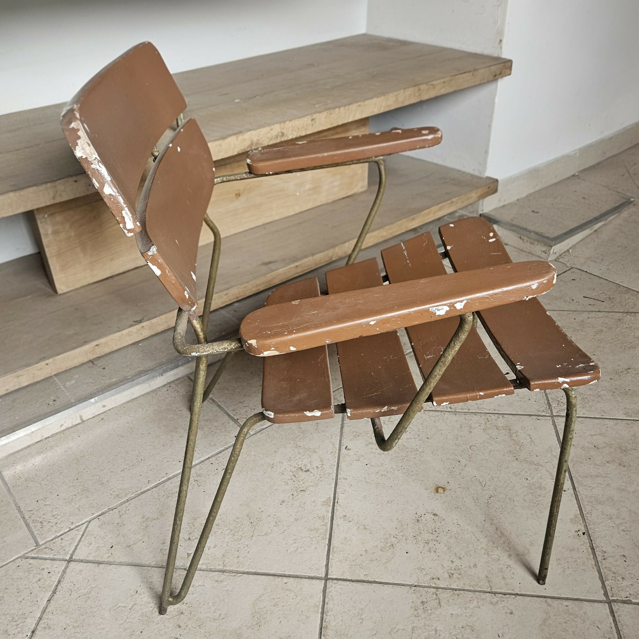 POLTRONA DE FERRO ANOS 50 CARLO HAUNER