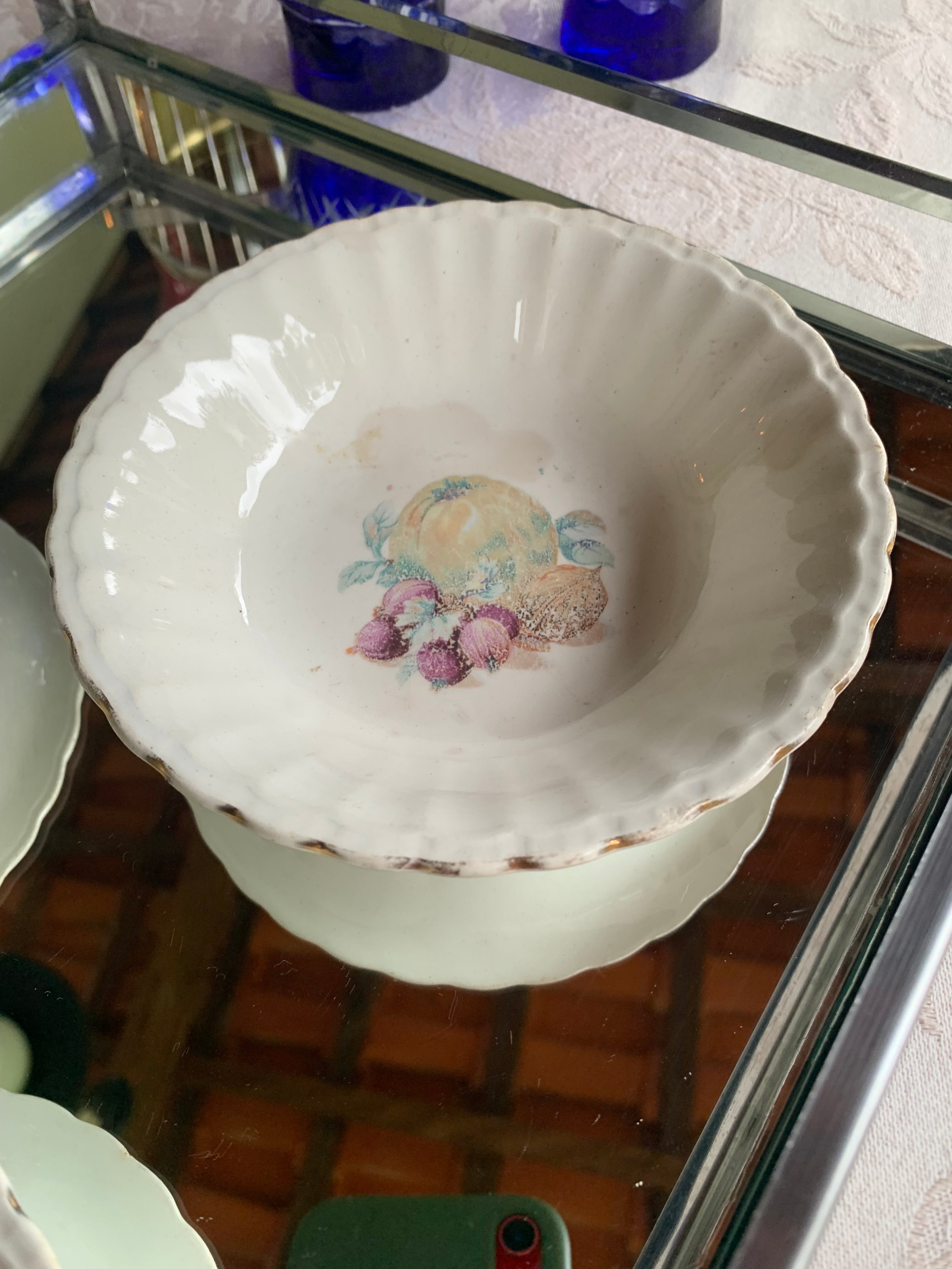 Pequenas Travessas Porcelana para Acepipes ou Saladinhas