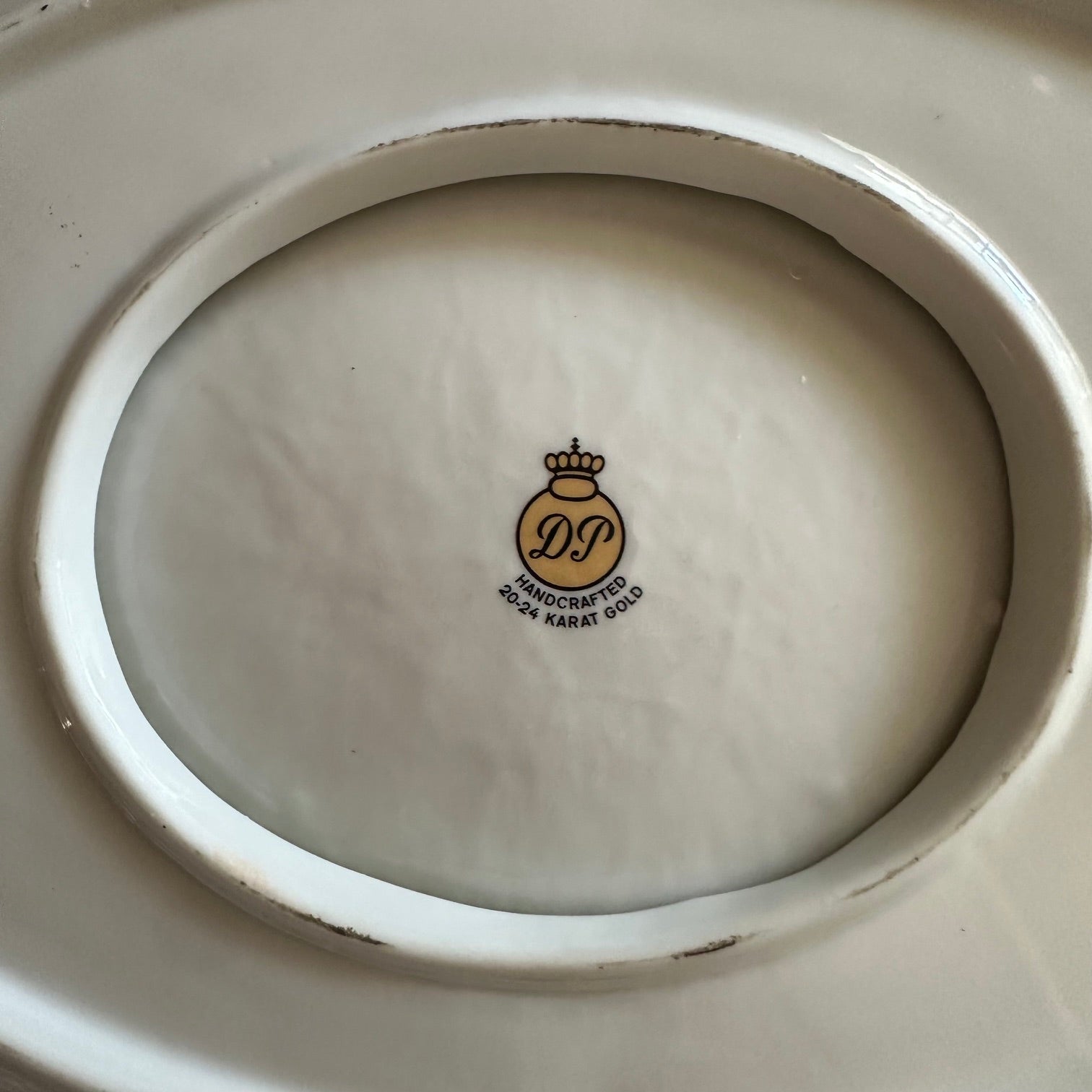 Sopeira porcelana DP portuguesa, década de 60s.