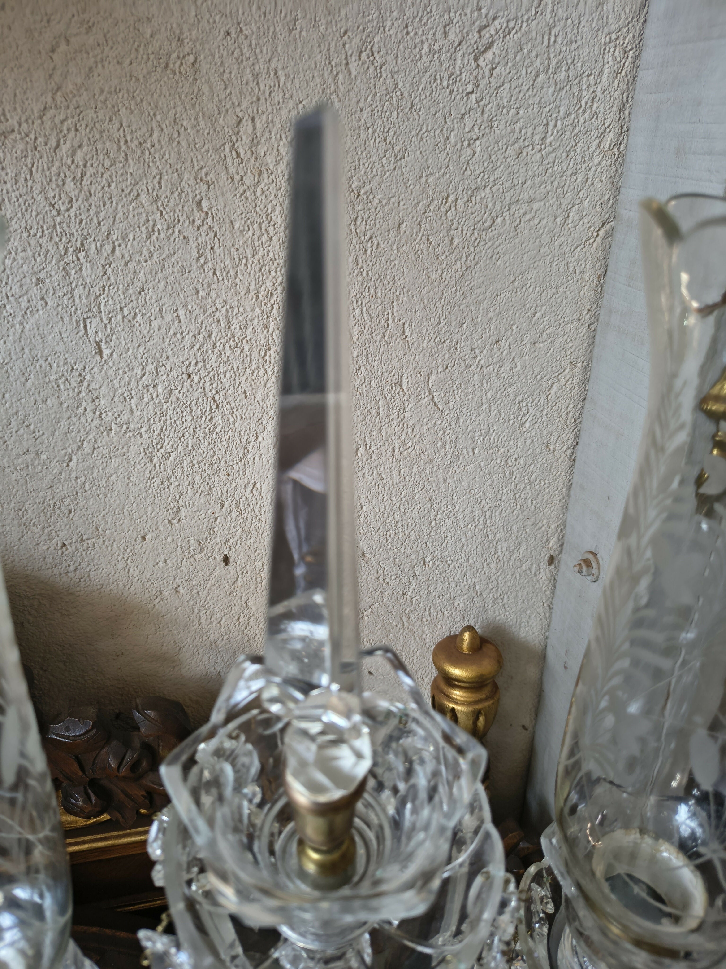 Castiçal Antigo Baccarat