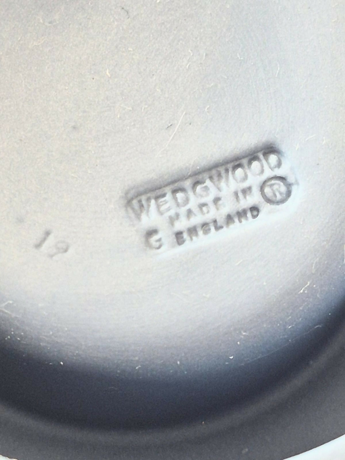 Par de porta velas em jasperware inglês Wedgwood, raro, anos 90. Perfeitos!