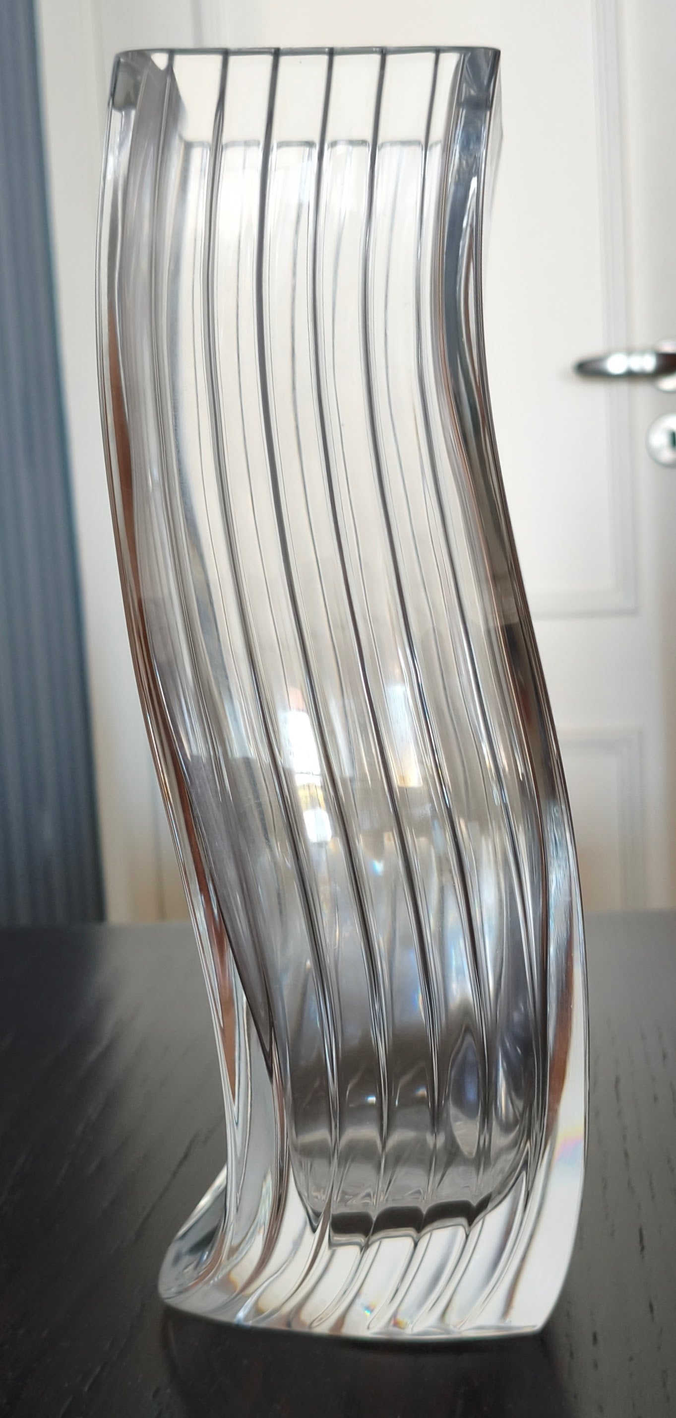 Vaso canelado - 29 cm
