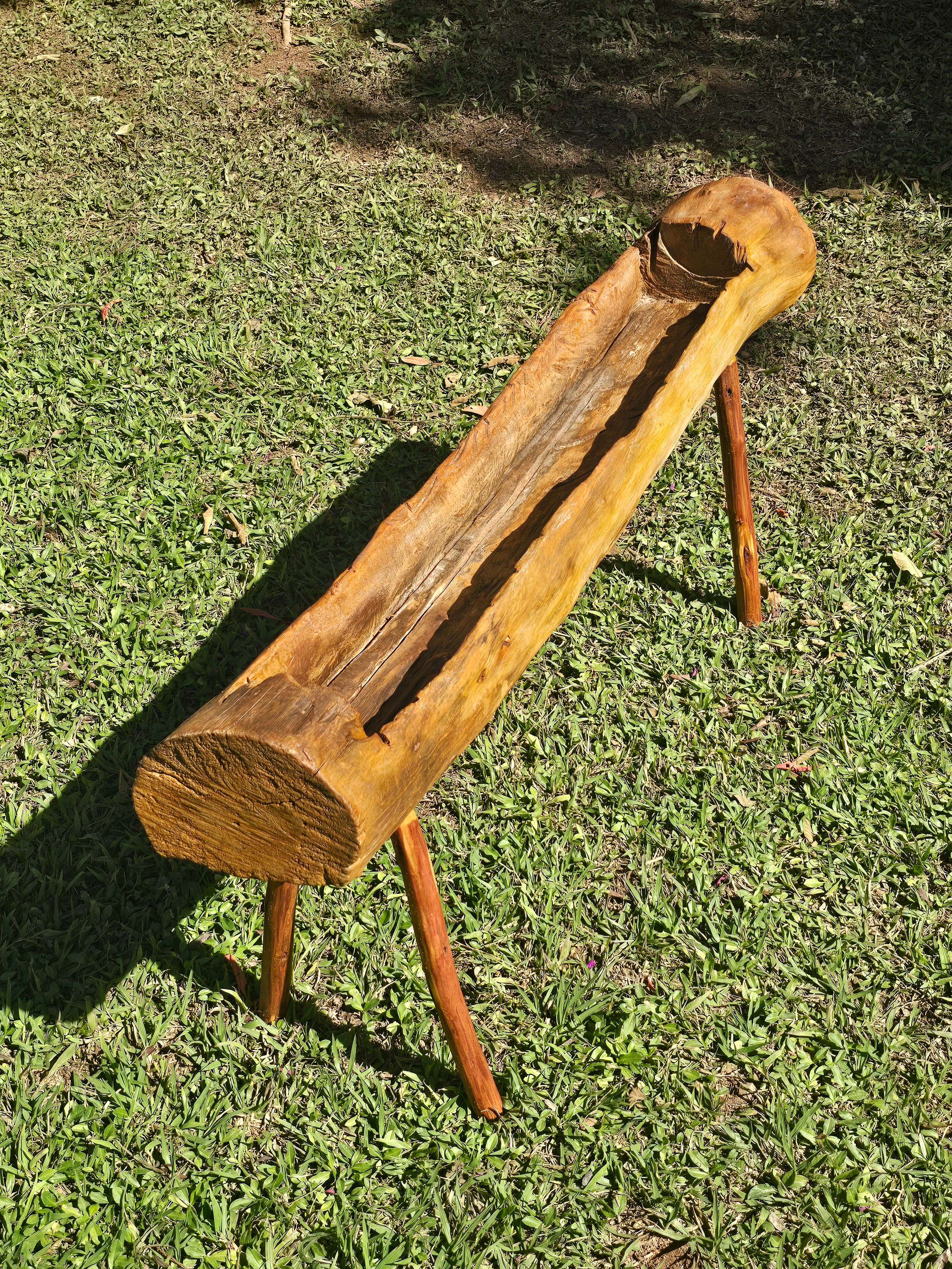 Cocho de Roça Madeira Maciça Garimpo Mineiro