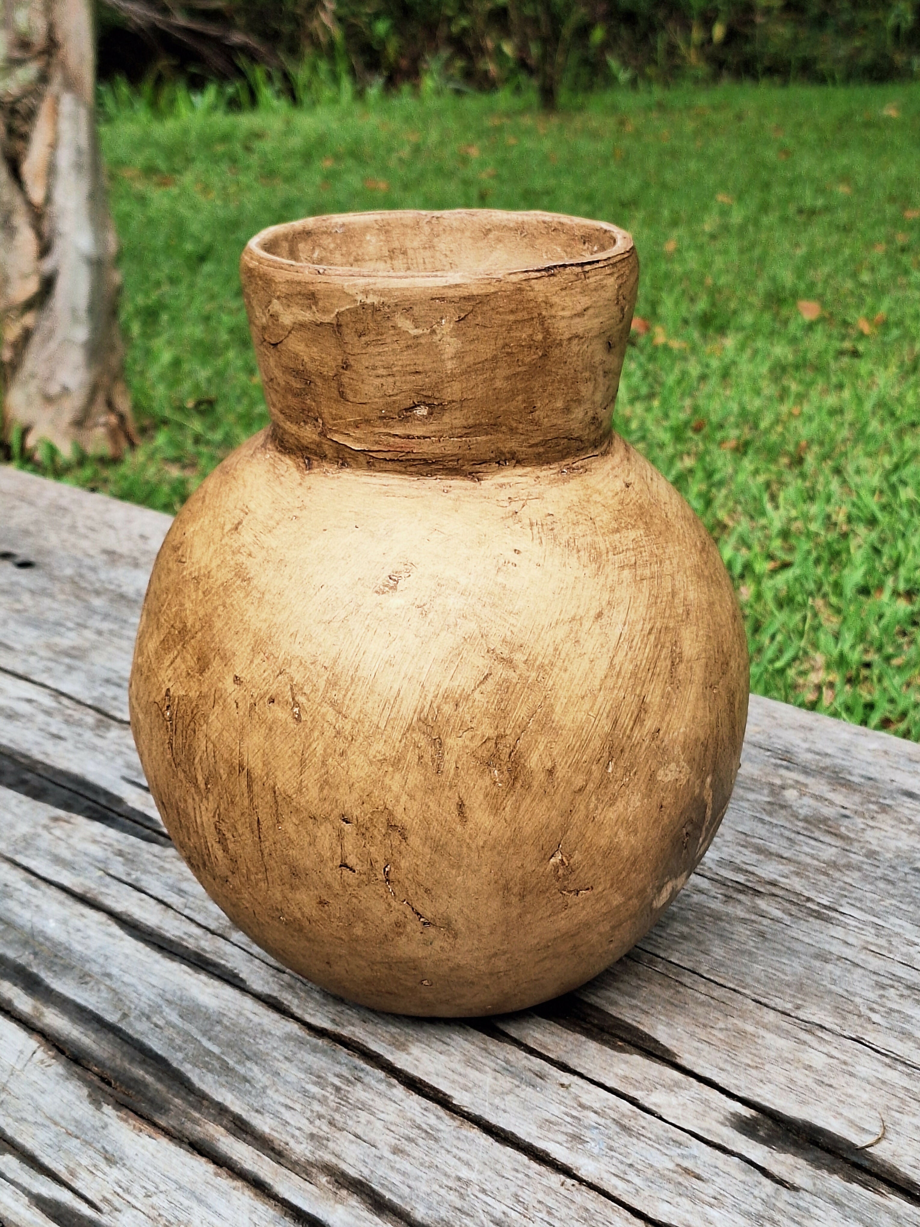 Vasos de Barro Tons Terrosos Tam M (Valor Unitário)