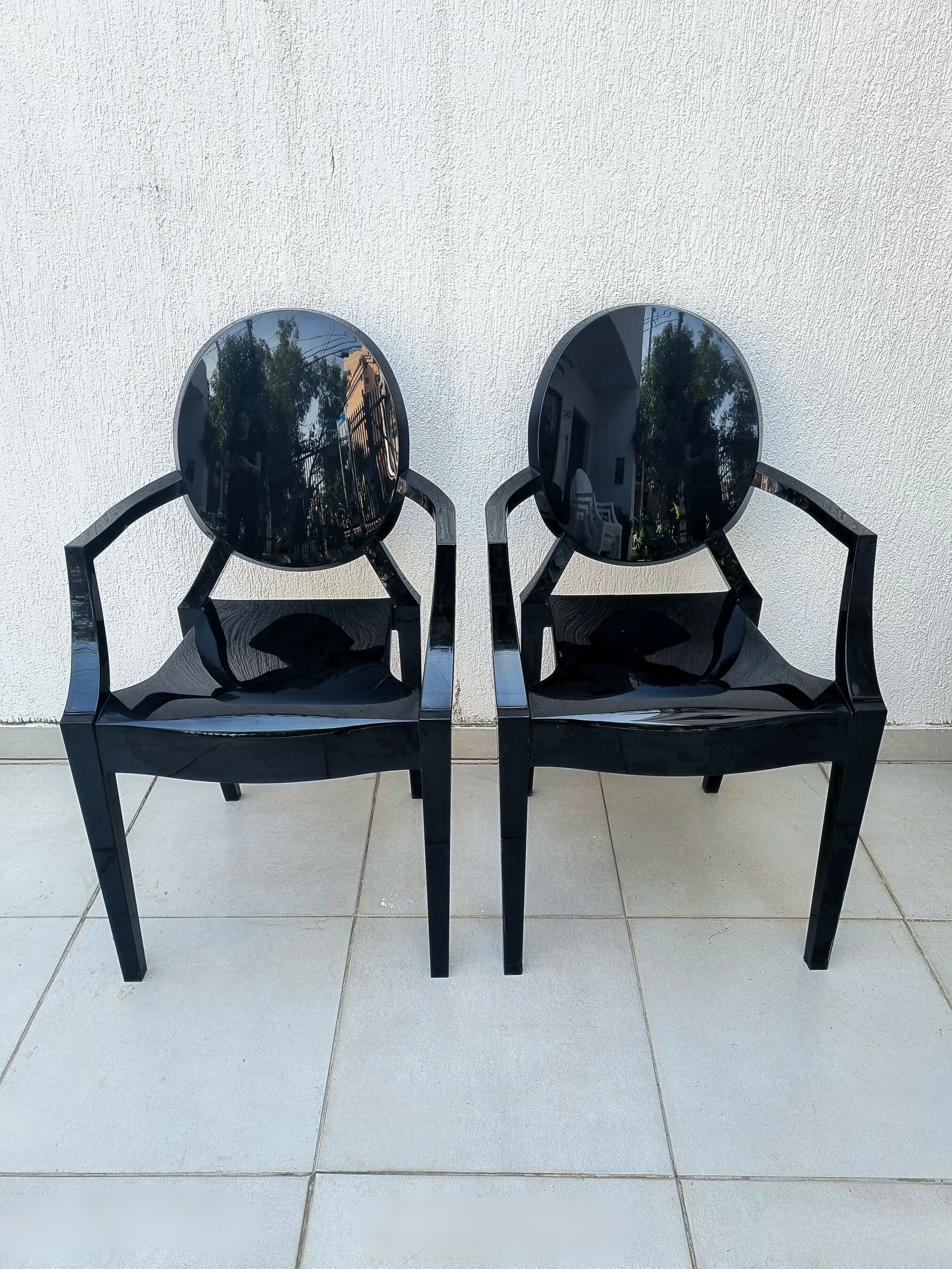 Par de Cadeiras Louis Ghost by Kartell