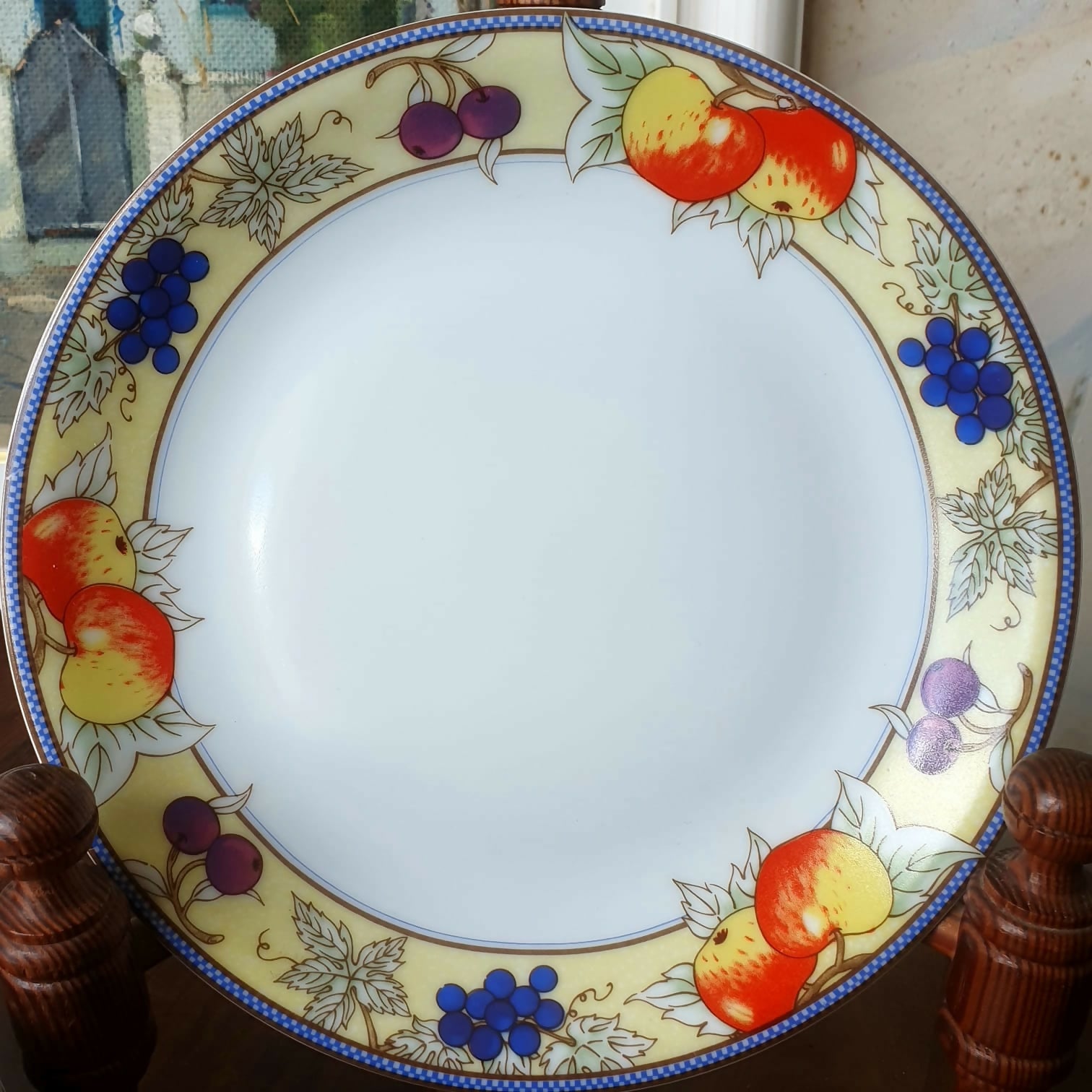 Conjunto de 14 pratos em porcelana nacional Roberto Simões. Lindo e em perfeito estado!