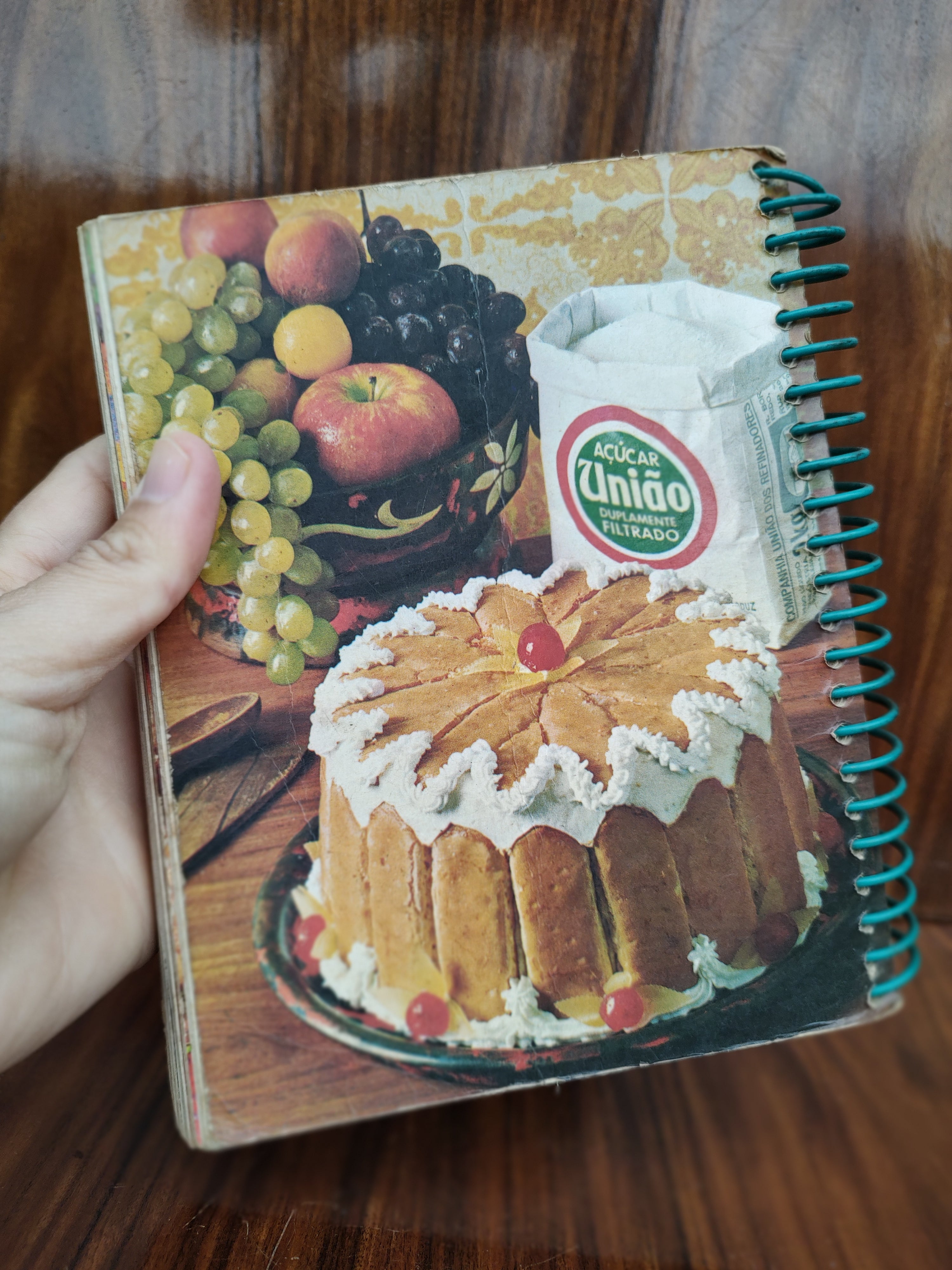 Livro "200 Receitas do Açúcar União" anos 70