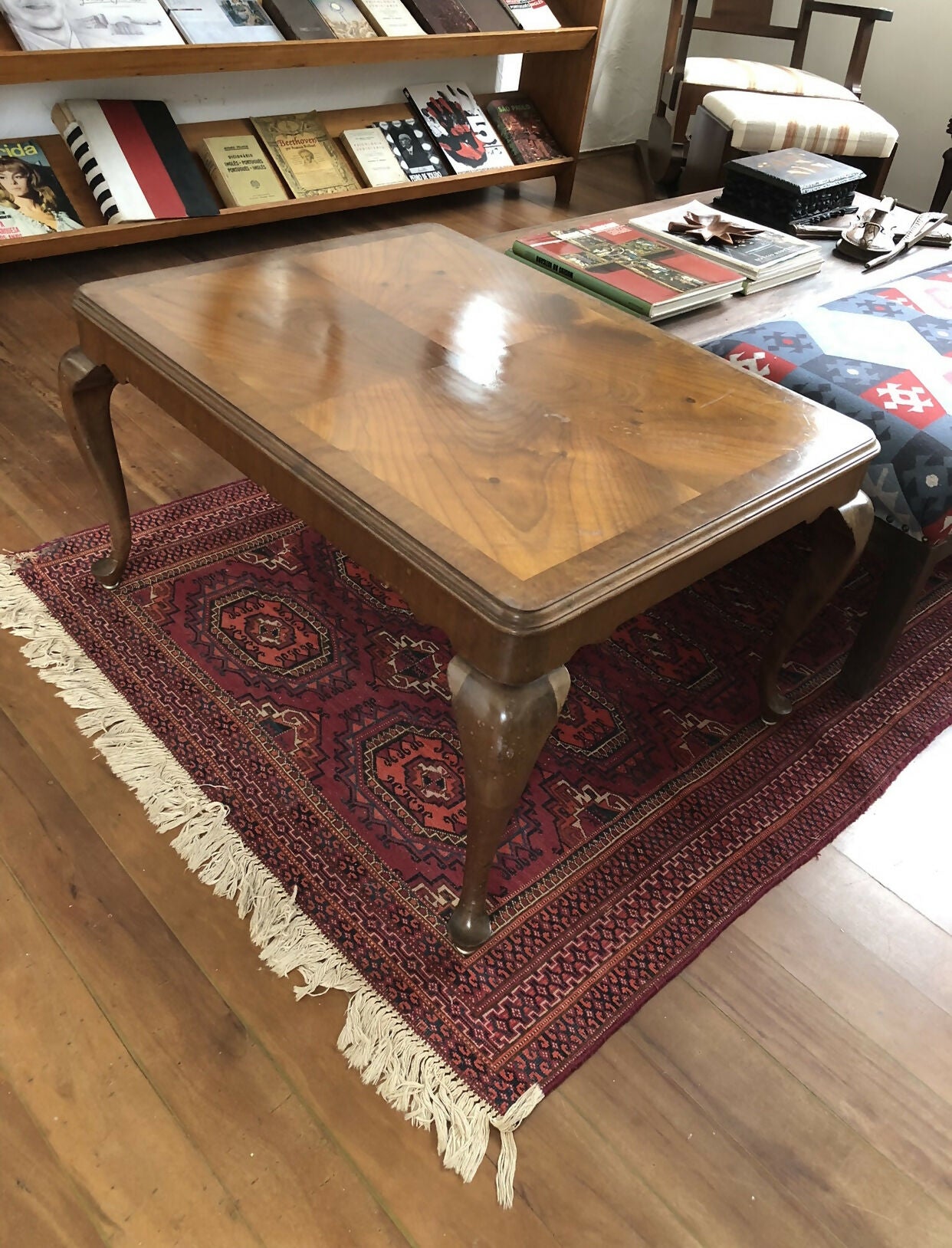 Mesa de centro Chipandelle com Marchetaria