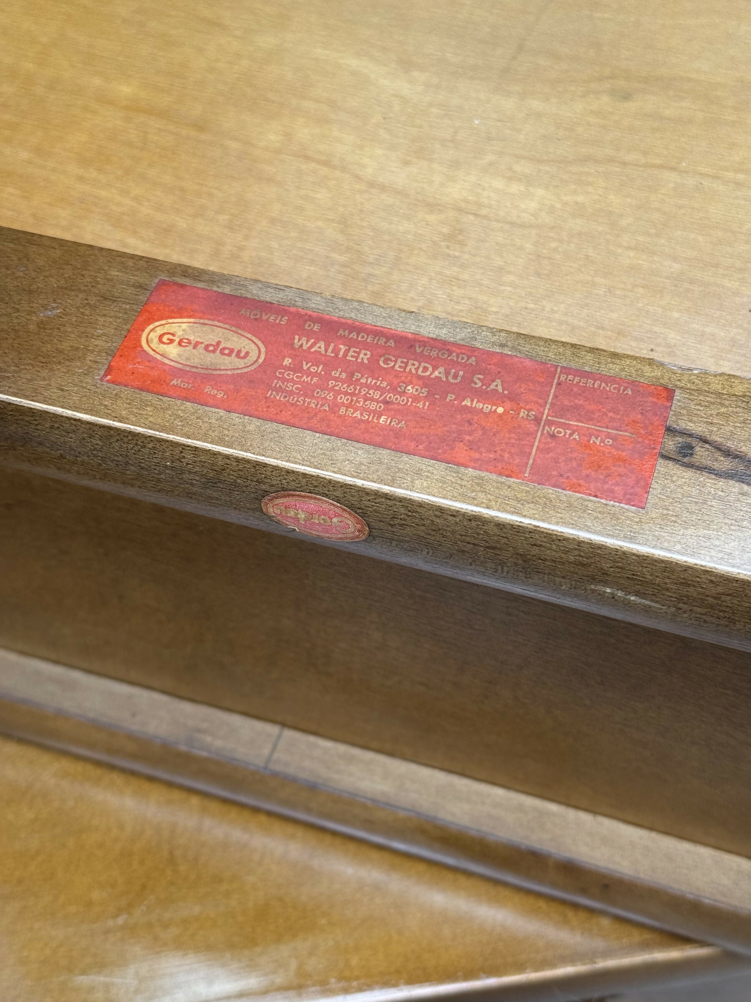 RARIDADE - Mesinhas de Cabeceira Anos 50 Gerdau SELADAS