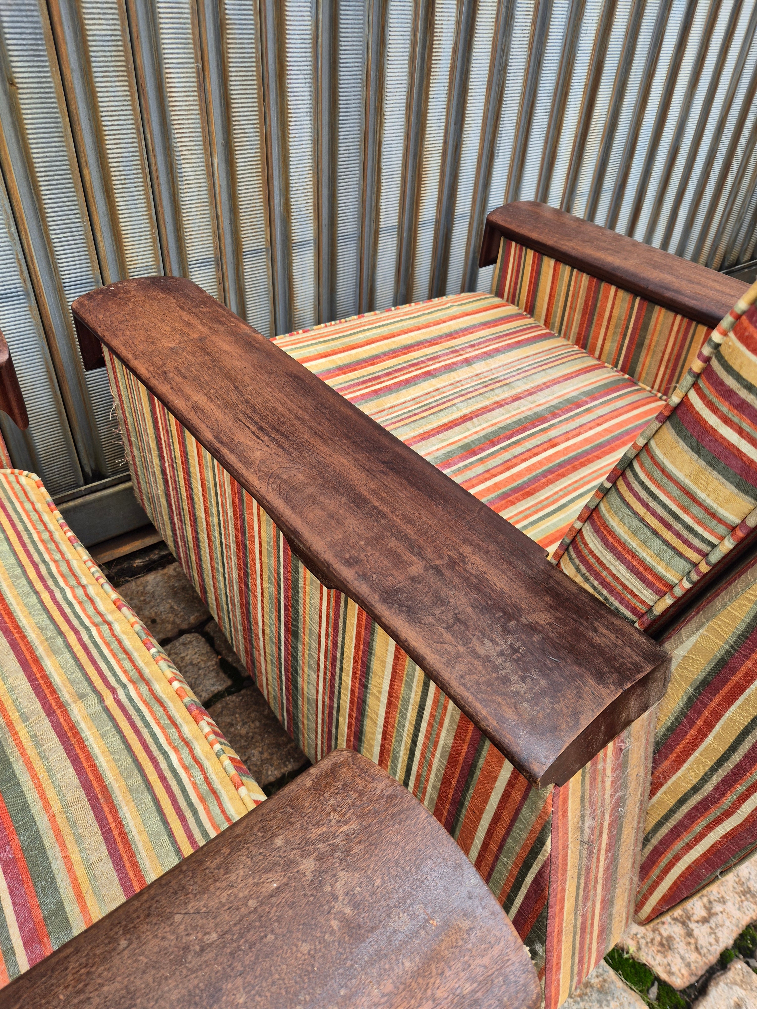 Par poltrona vintage anos 60/70