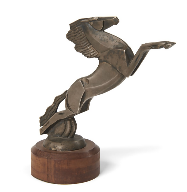 Suporte de Livro Escultura de cavalo - estilo art-déco