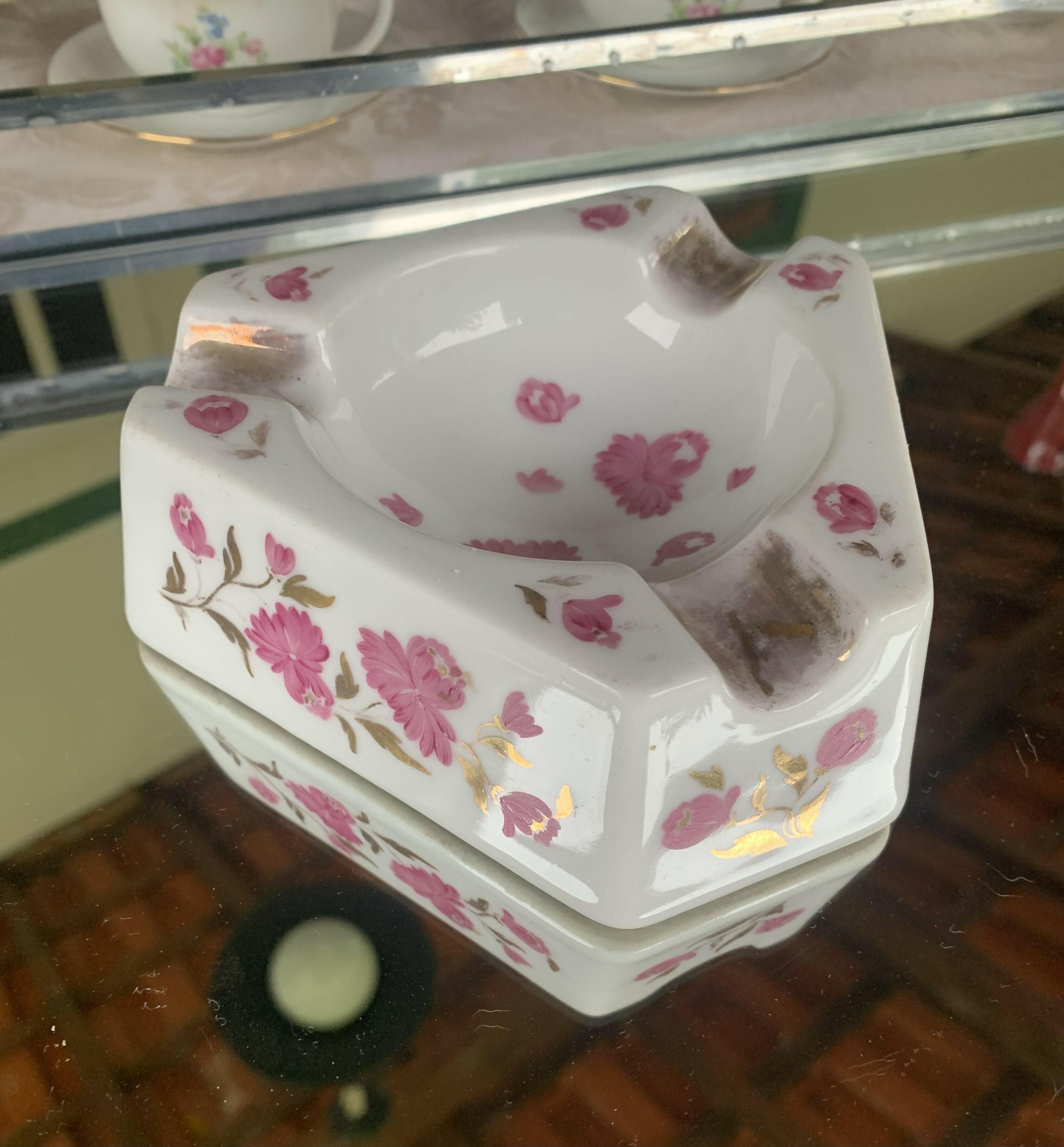 Centenário Cinzeiro Porcelana Noritake