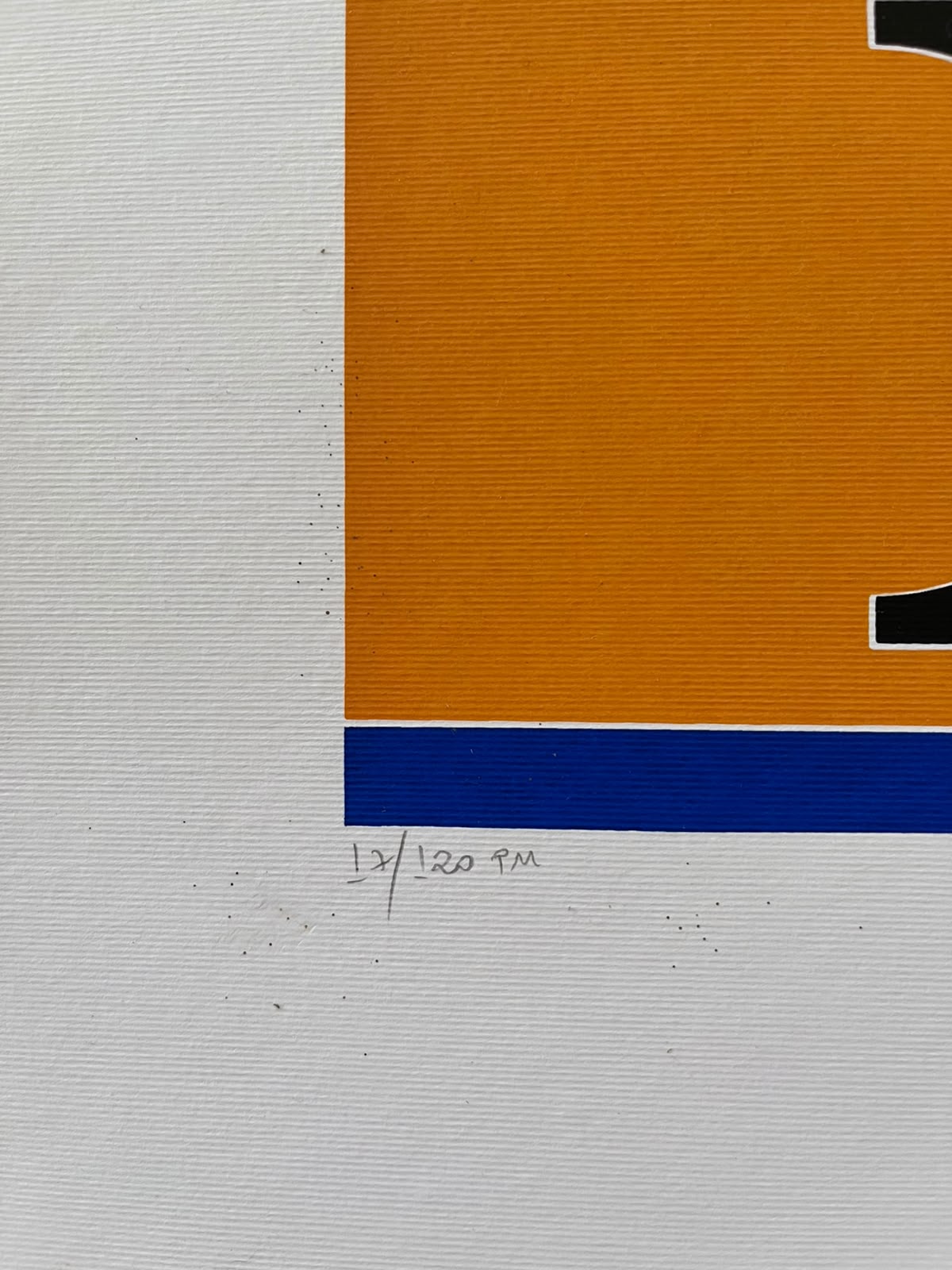 Serigrafia de Rubem Valentim – 17/120 PM – Post Mortem