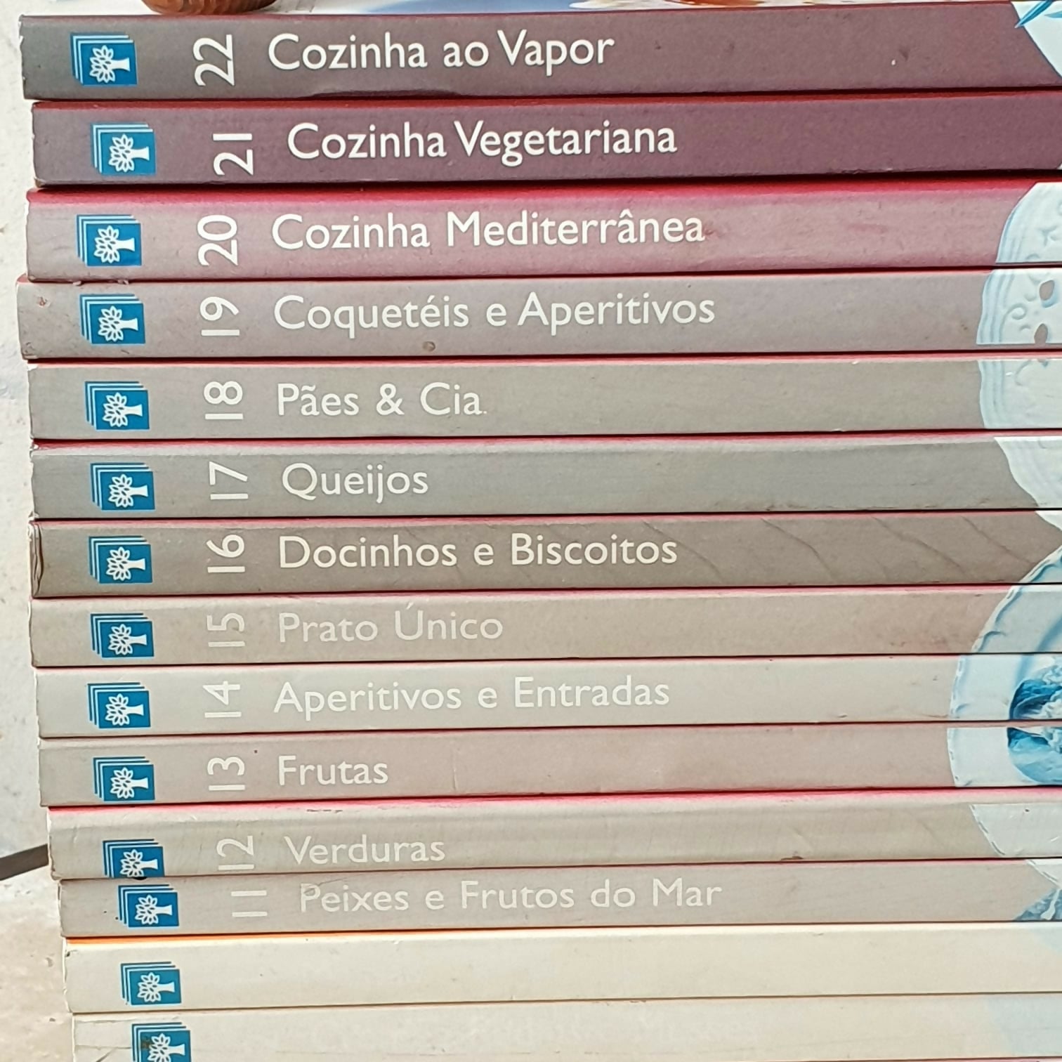 Coleção culinária A Grande Cozinha da Abril -20 livros