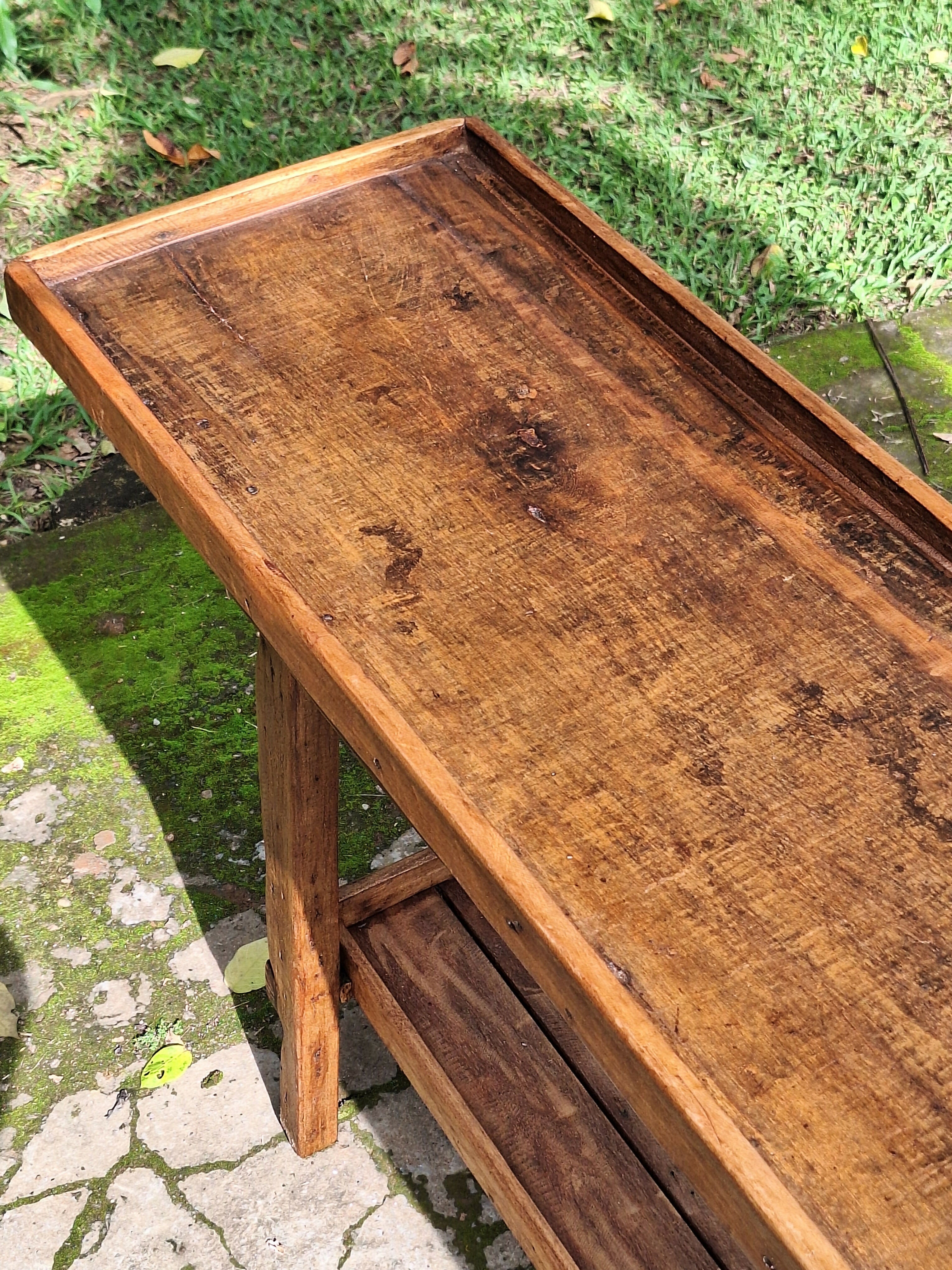 Queijeira Rústica Madeira Maciça Garimpo Mineiro