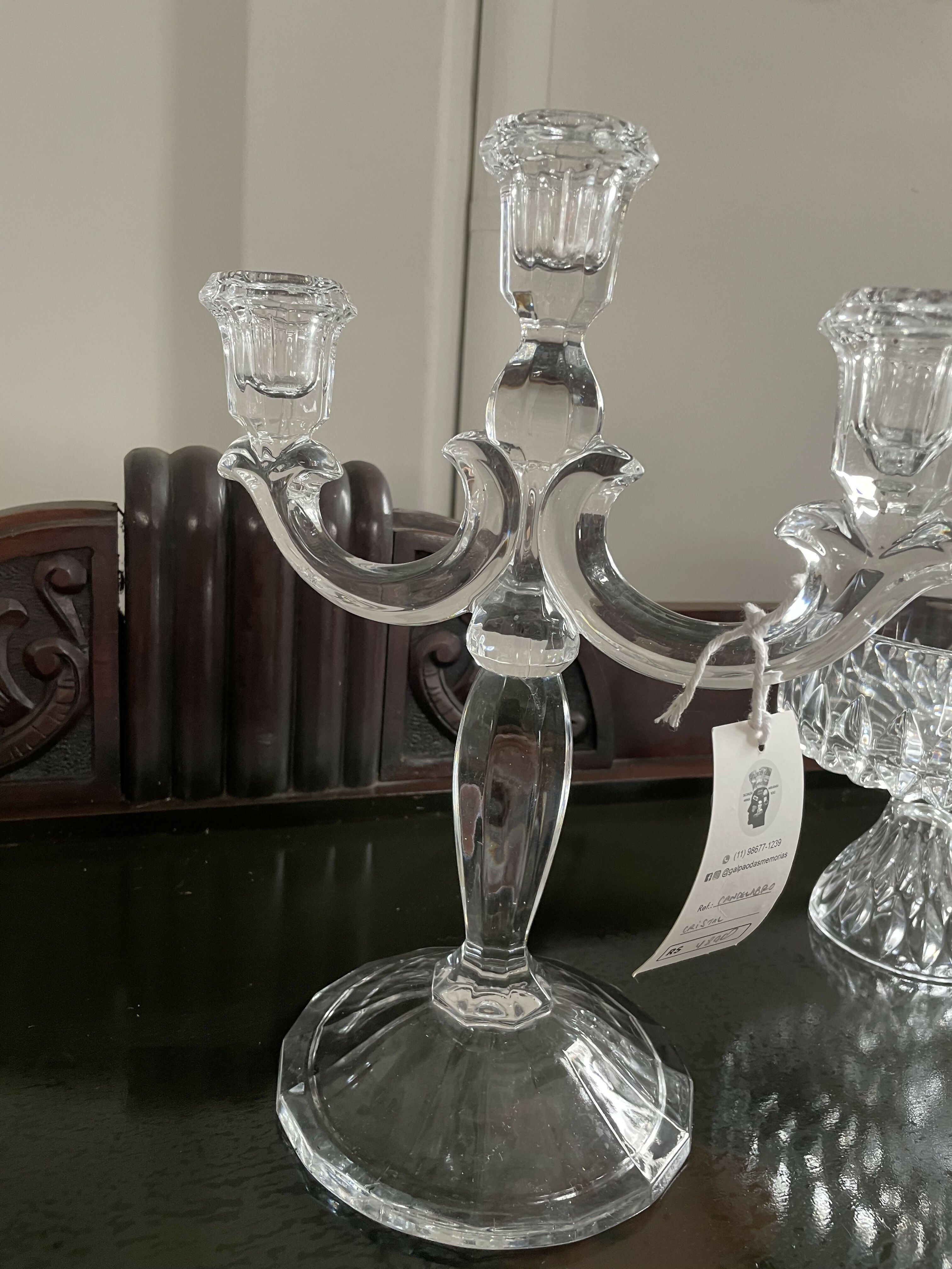 Candelabro de Cristal