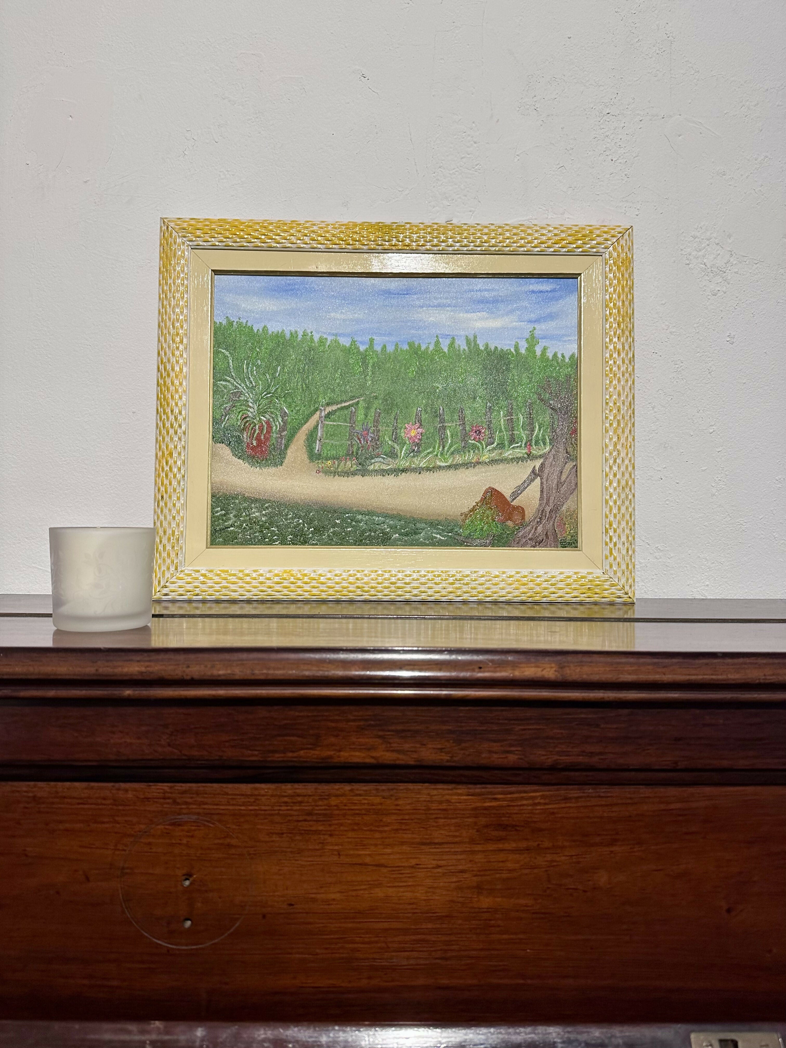 Quadro Caminho - óleo sobre tela (40cm x 30cm)