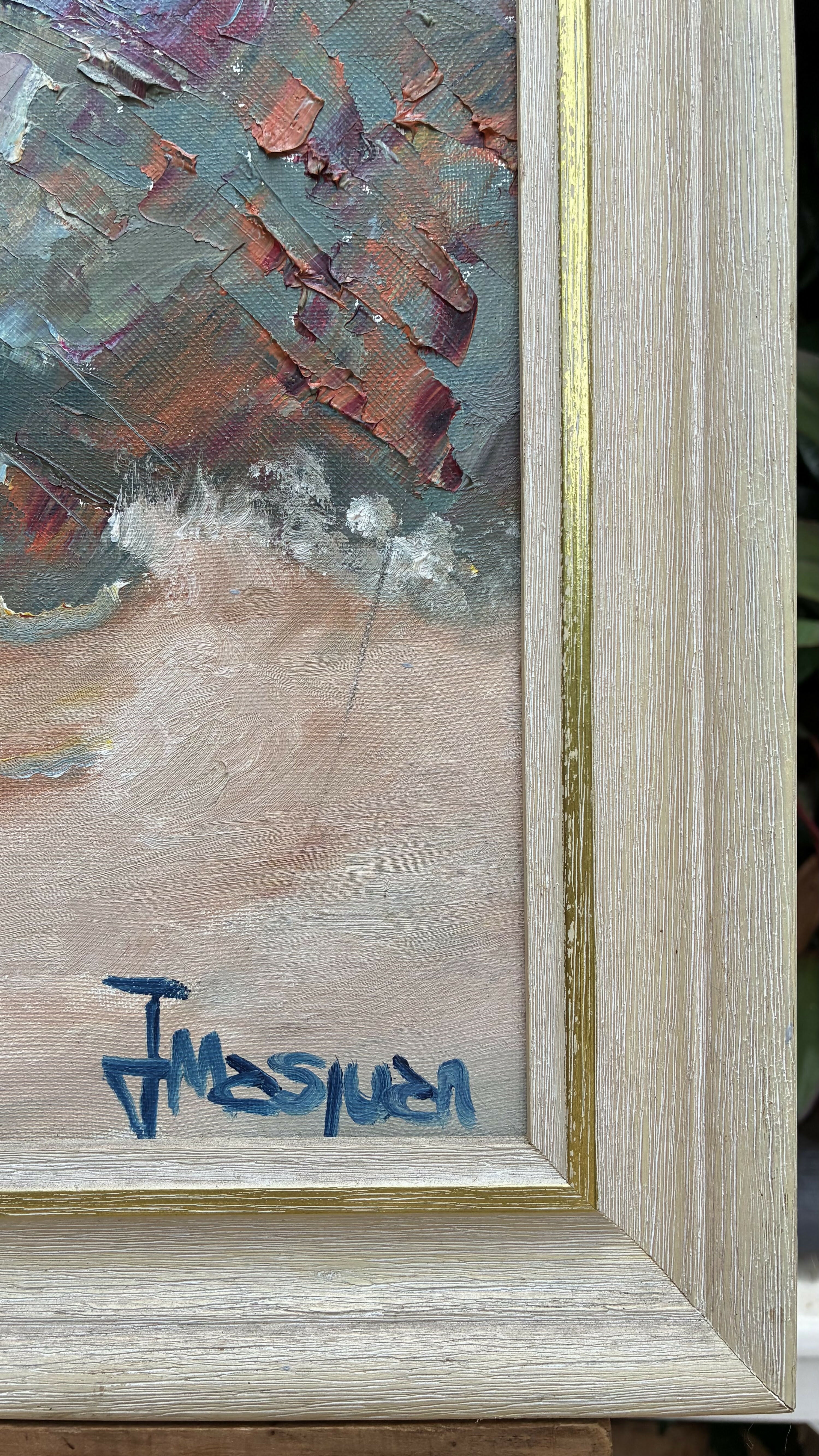 QUADRO ÓLEO SOBRE TELA ANTIGO
