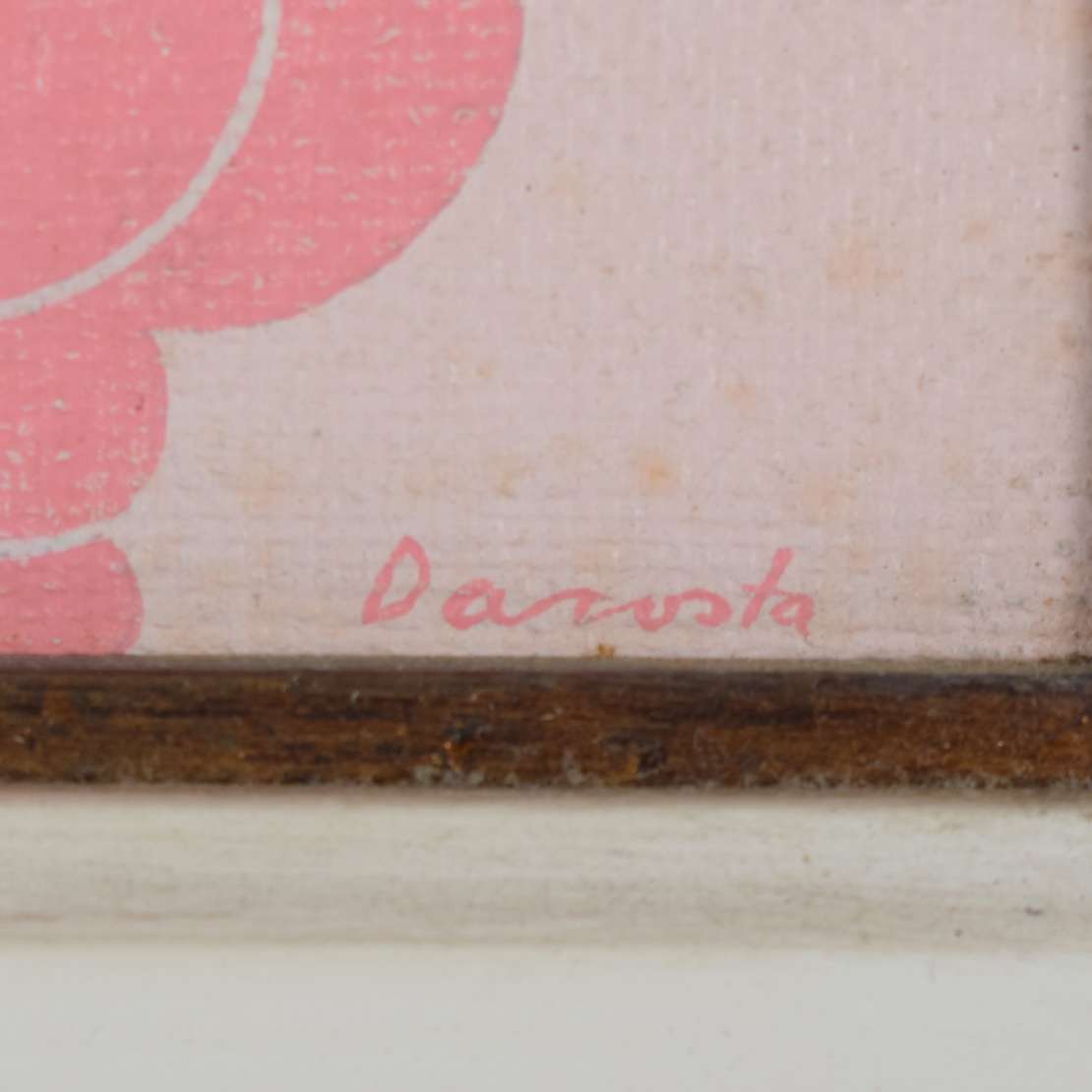 Quadro "Vênus Rosa" Milton Da Costa - óleo sobre tela 