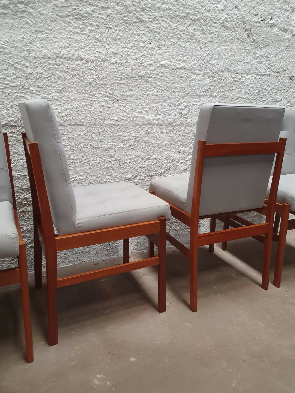 Conjunto 4 cadeiras anos 70 Vintage