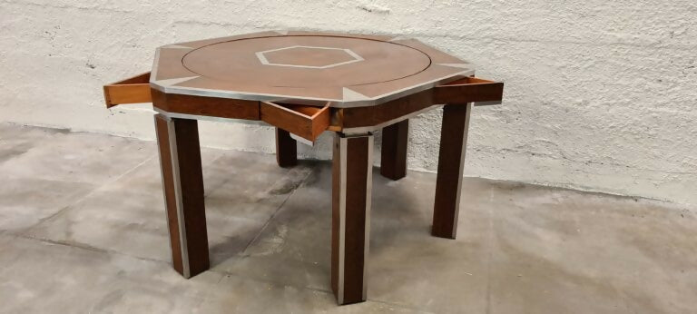 Conjunto Art Déco Jogatina - Mesa + 6 cadeiras