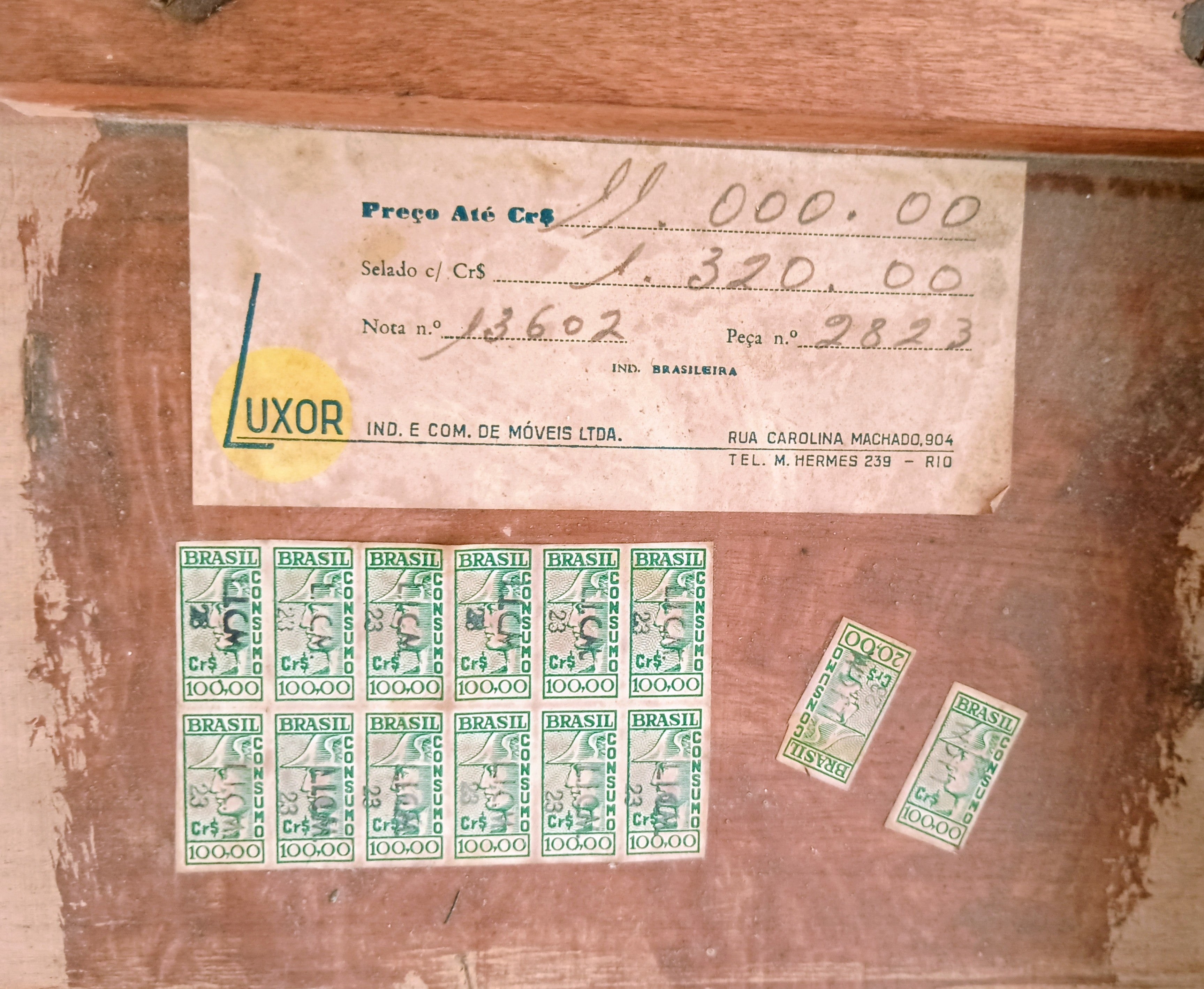 LUXOR — MESA 3 EM 1 (mesa de centro mesa de jantar e aparador) DÉCADA DE 50