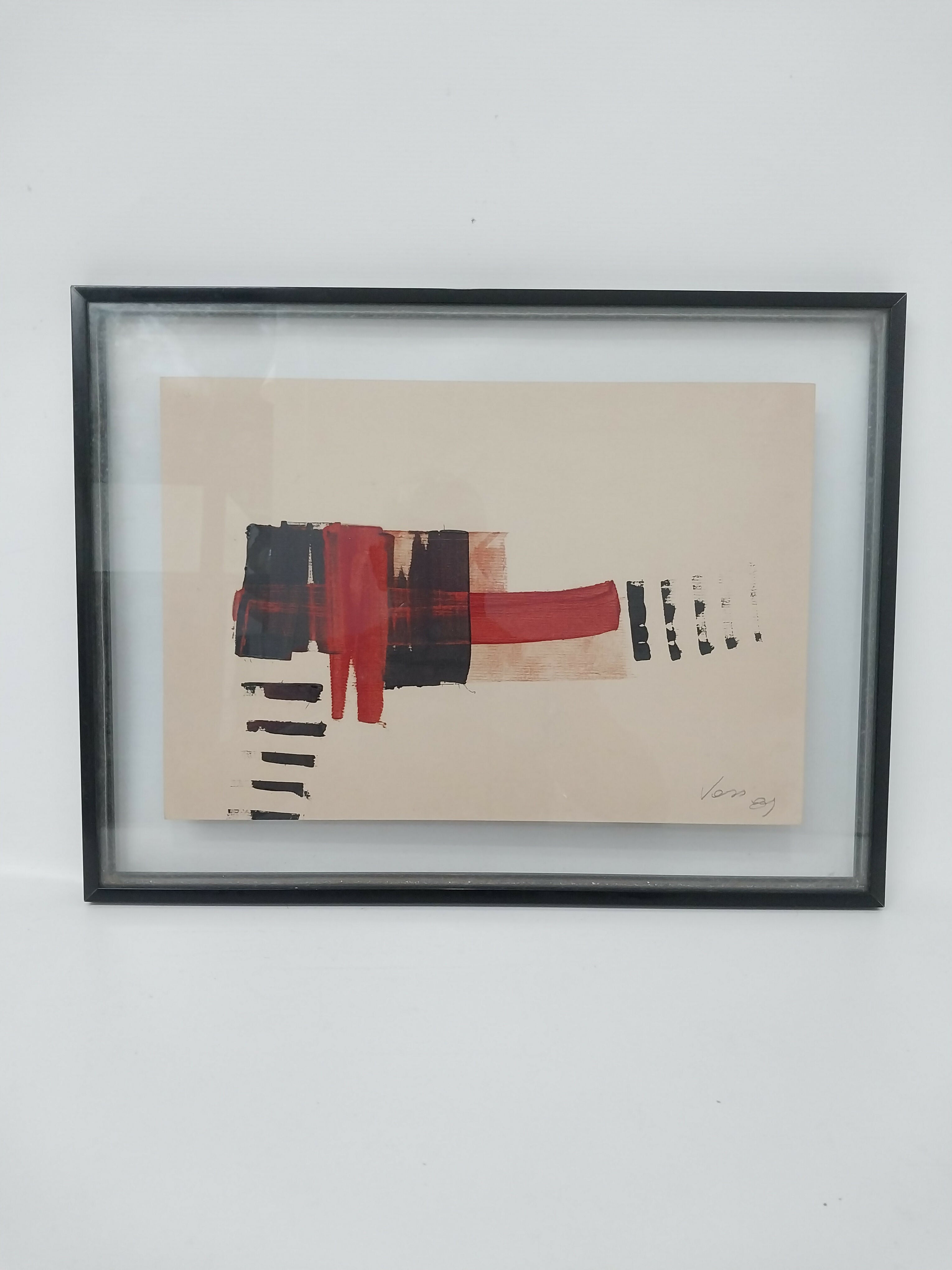 Serigrafia Abstrata Antiga Vass (81)