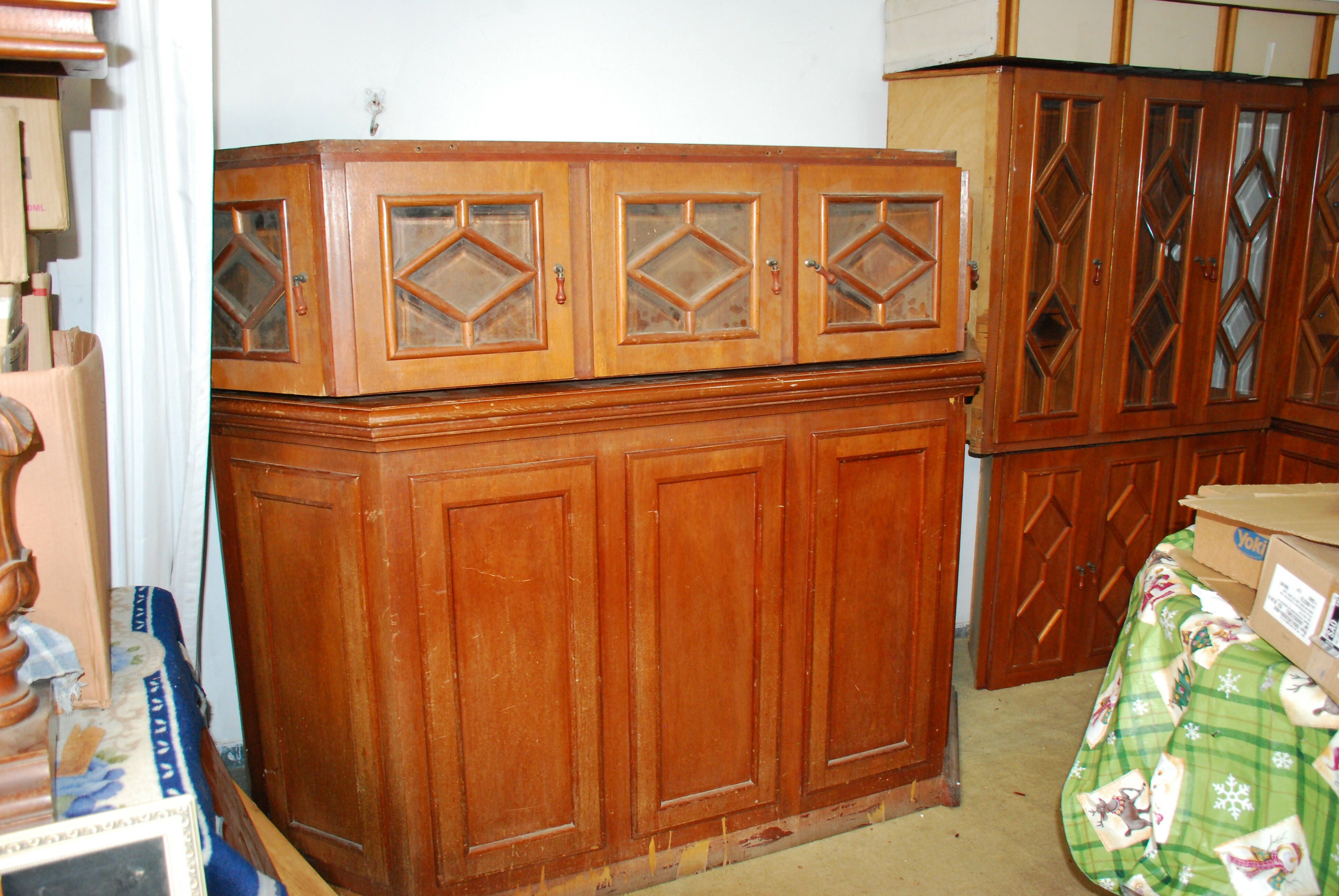 barzinho em madeira anos 80 , balcao e cuba