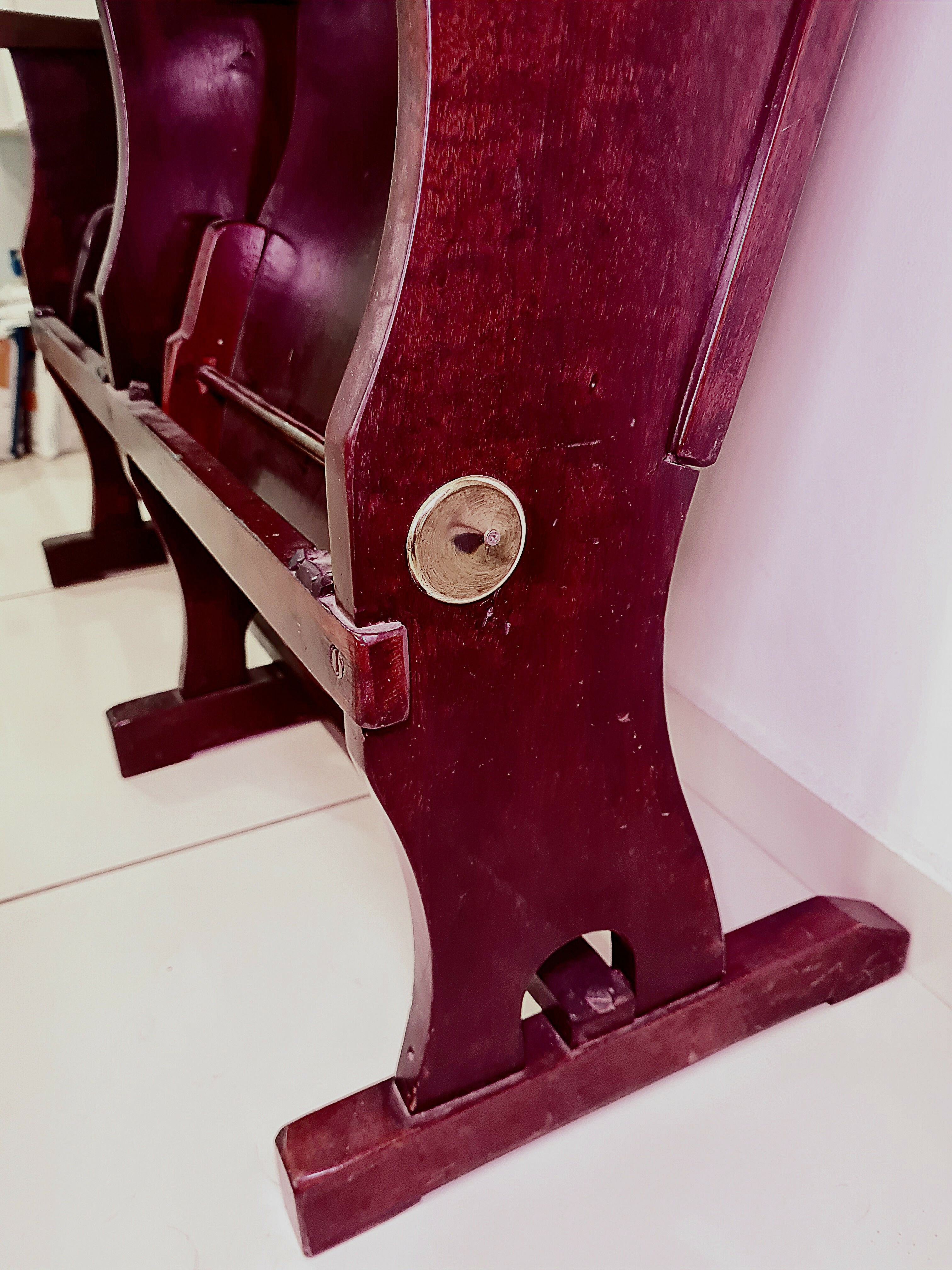 Longarina dupla de canto relíquia detalhe dourado na lateral