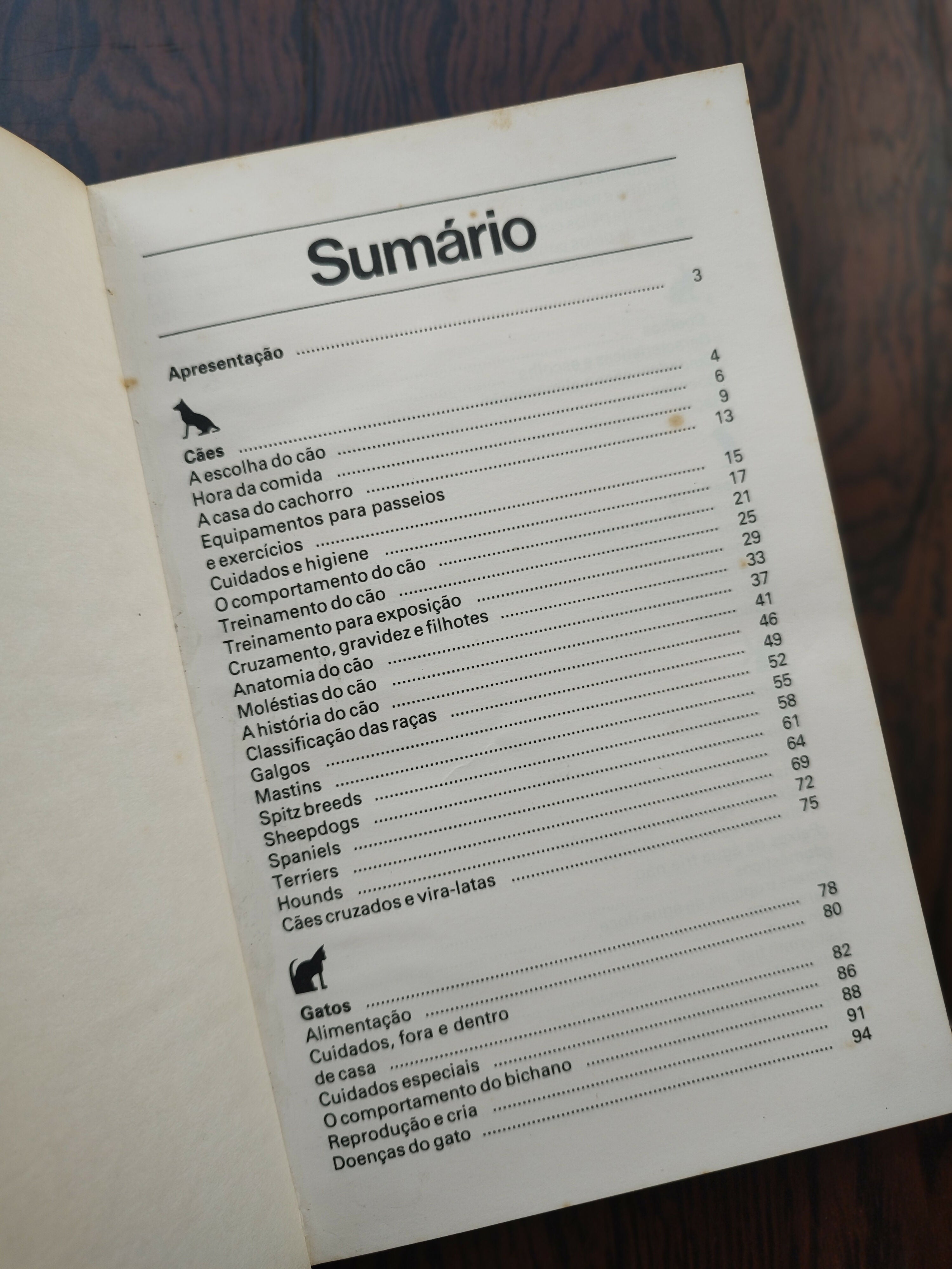 Livro &quot;Animais de Estimação&quot; - um guia prático de 1980