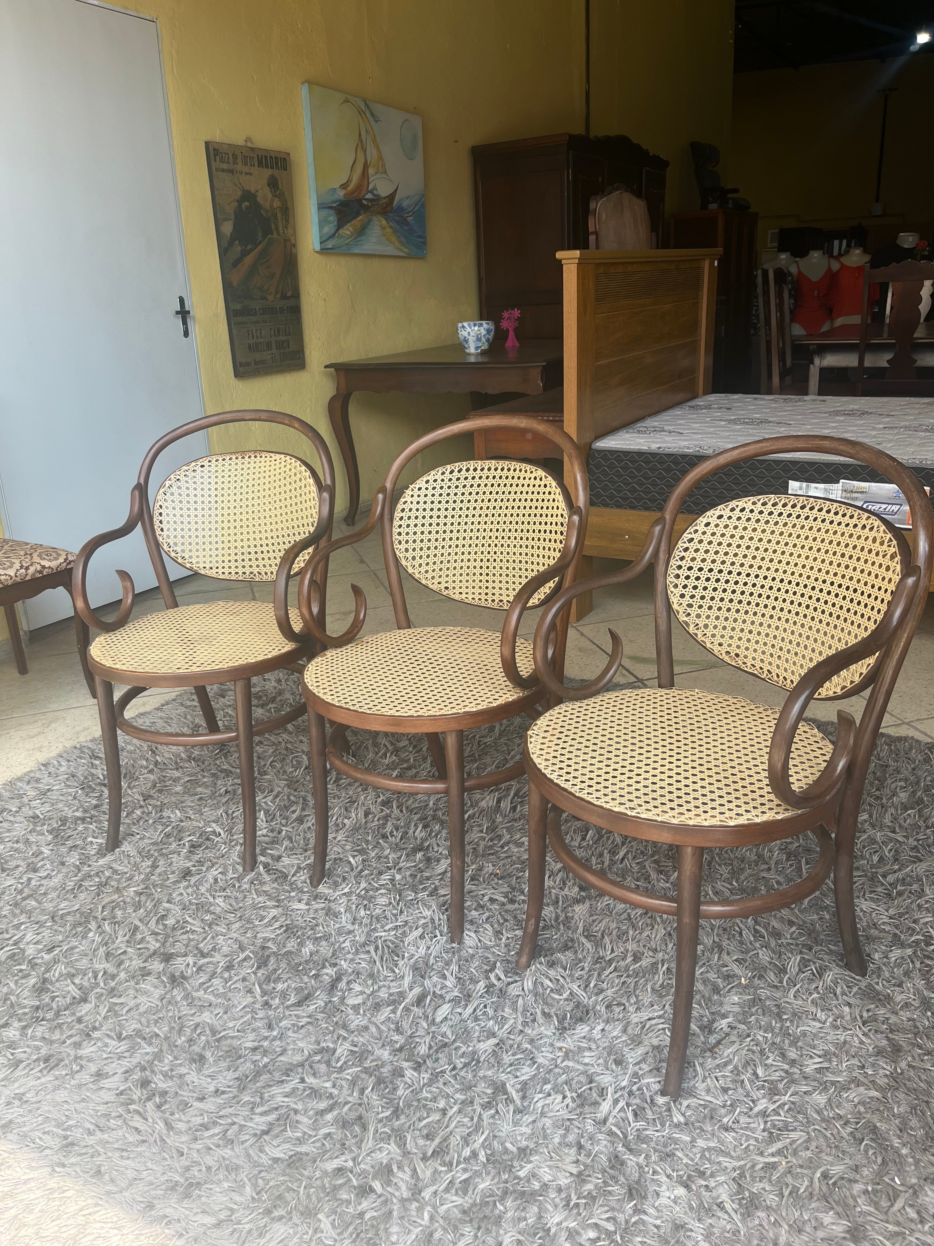 CADEIRAS THONART MODELO PANAMÁ COM SELO DE ORIGINALIDADE