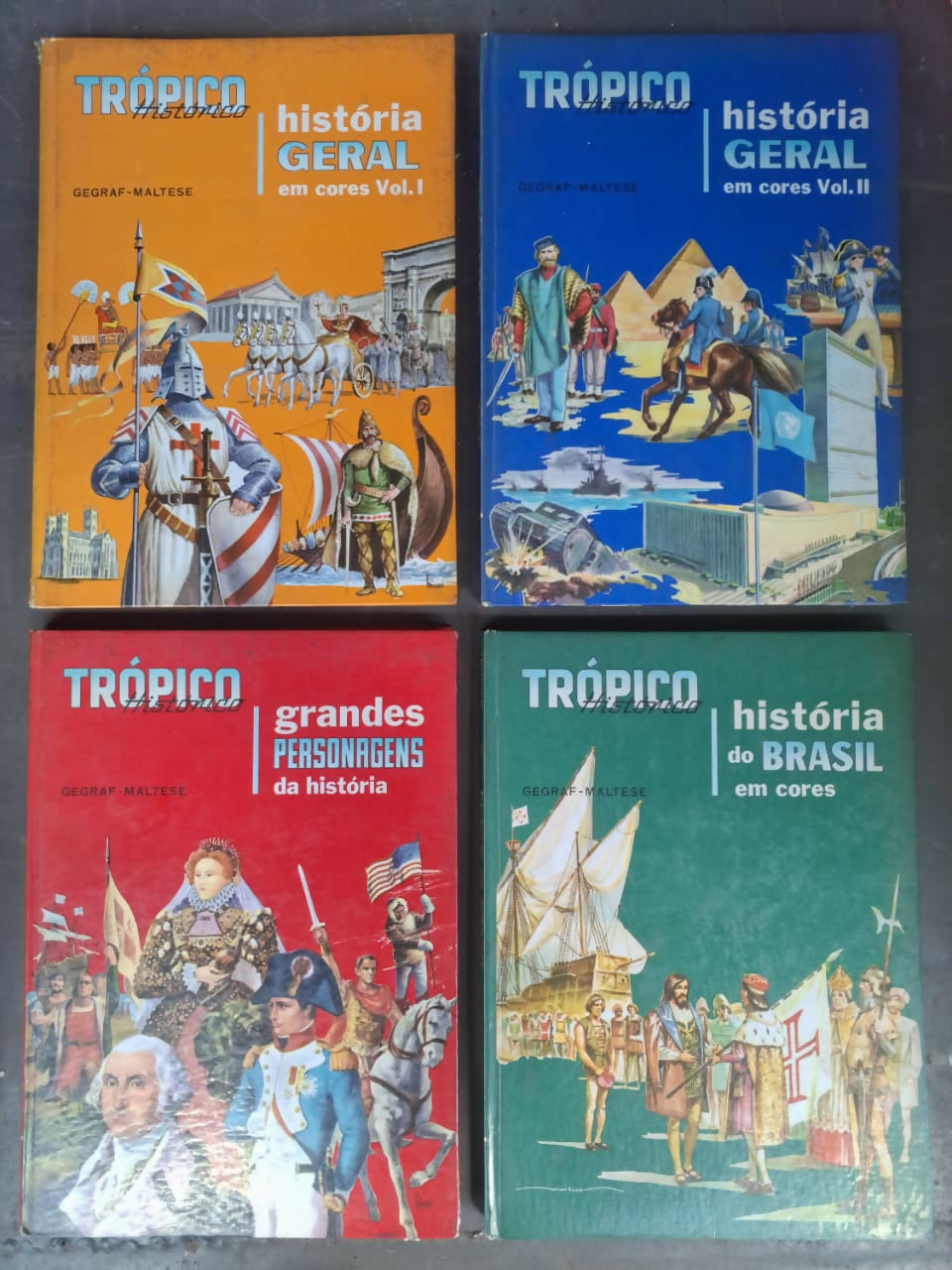Coleção 16 Livros Enciclopédia Antiga