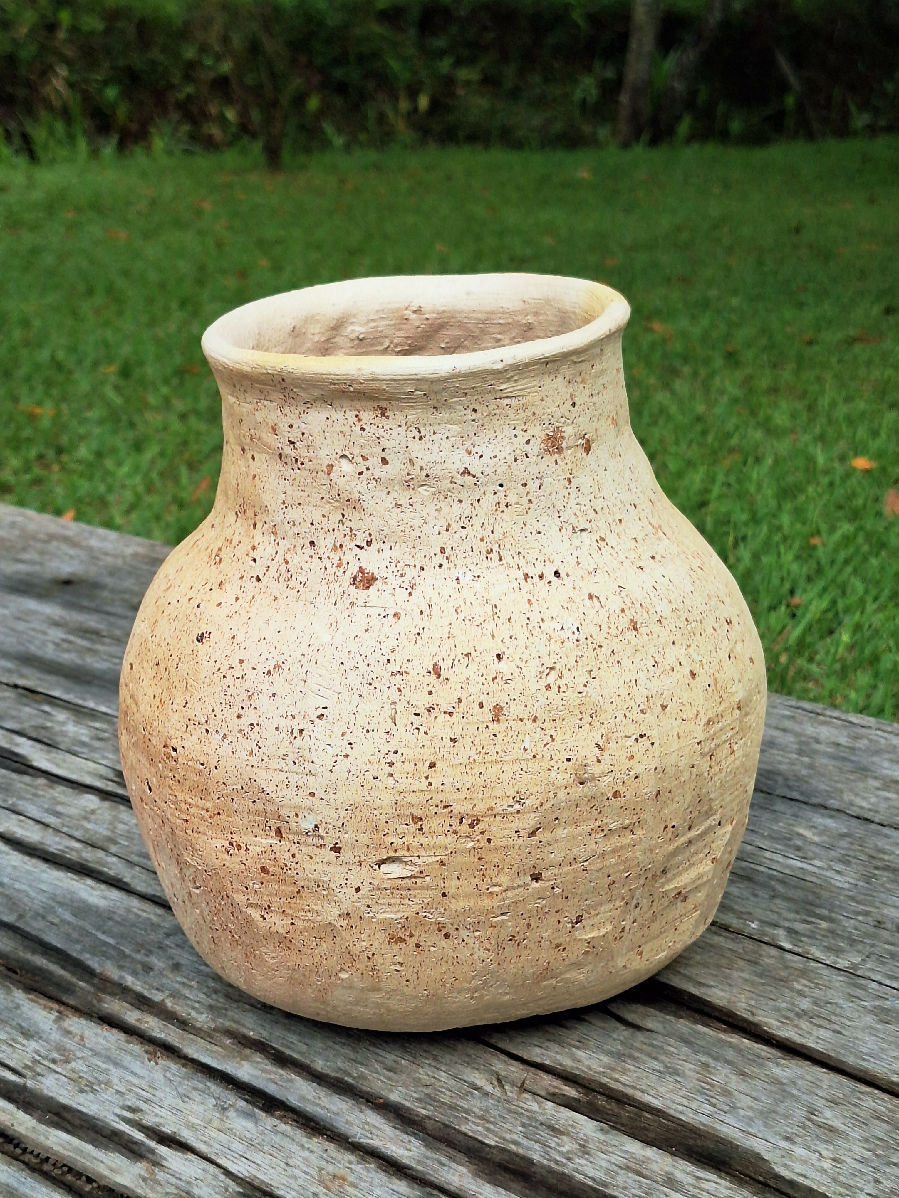 Vasos de Barro Tons Terrosos Tam G (Valor Unitário)