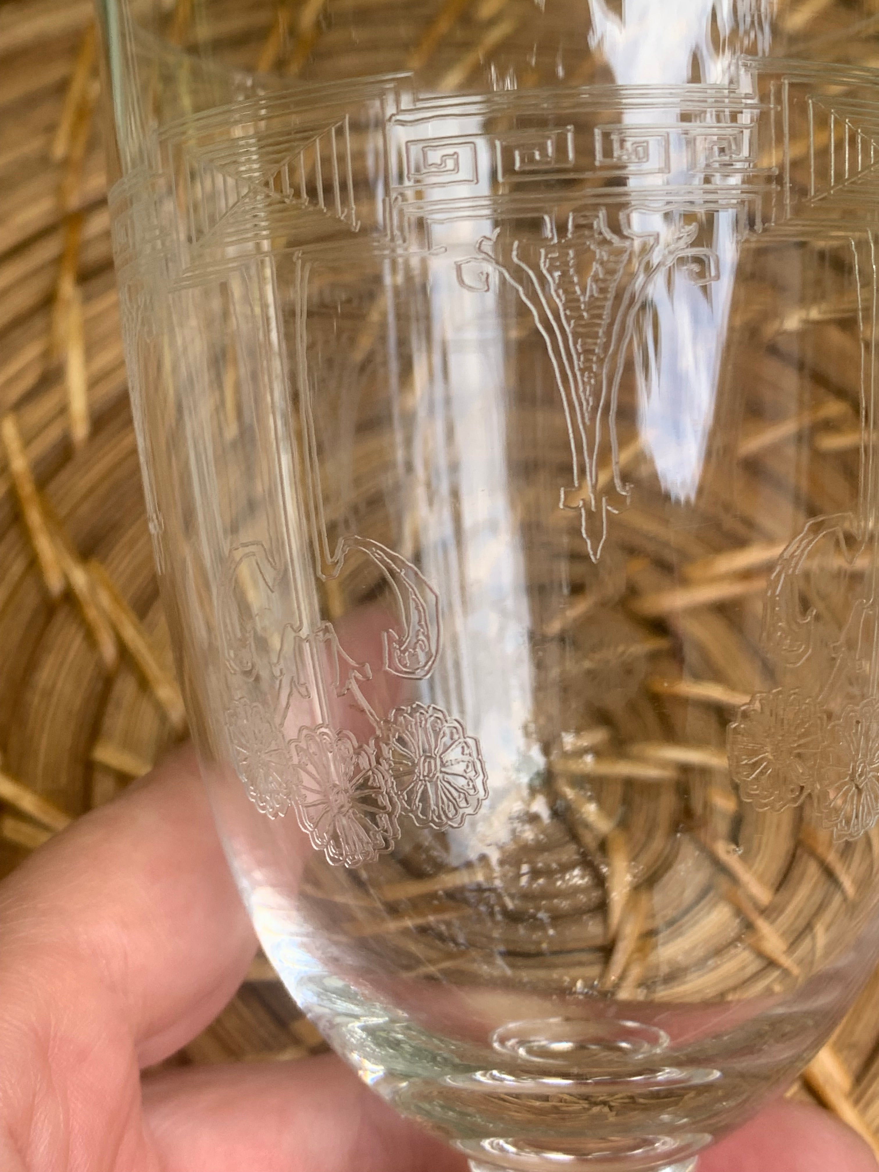 Copo cristal Saint Louis