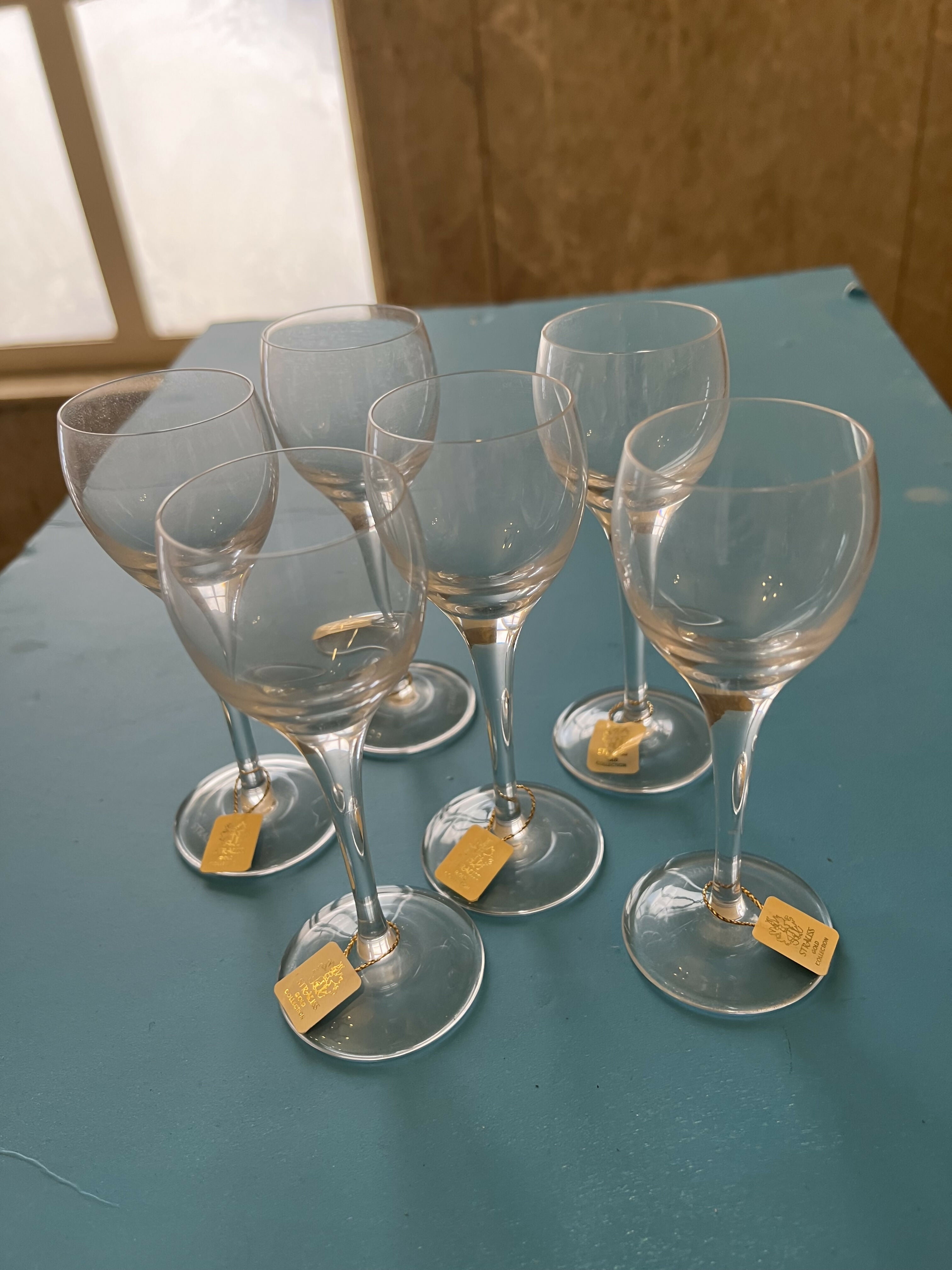 STRAUSS GOLD COLLECTION, jogo com 30 taças completo